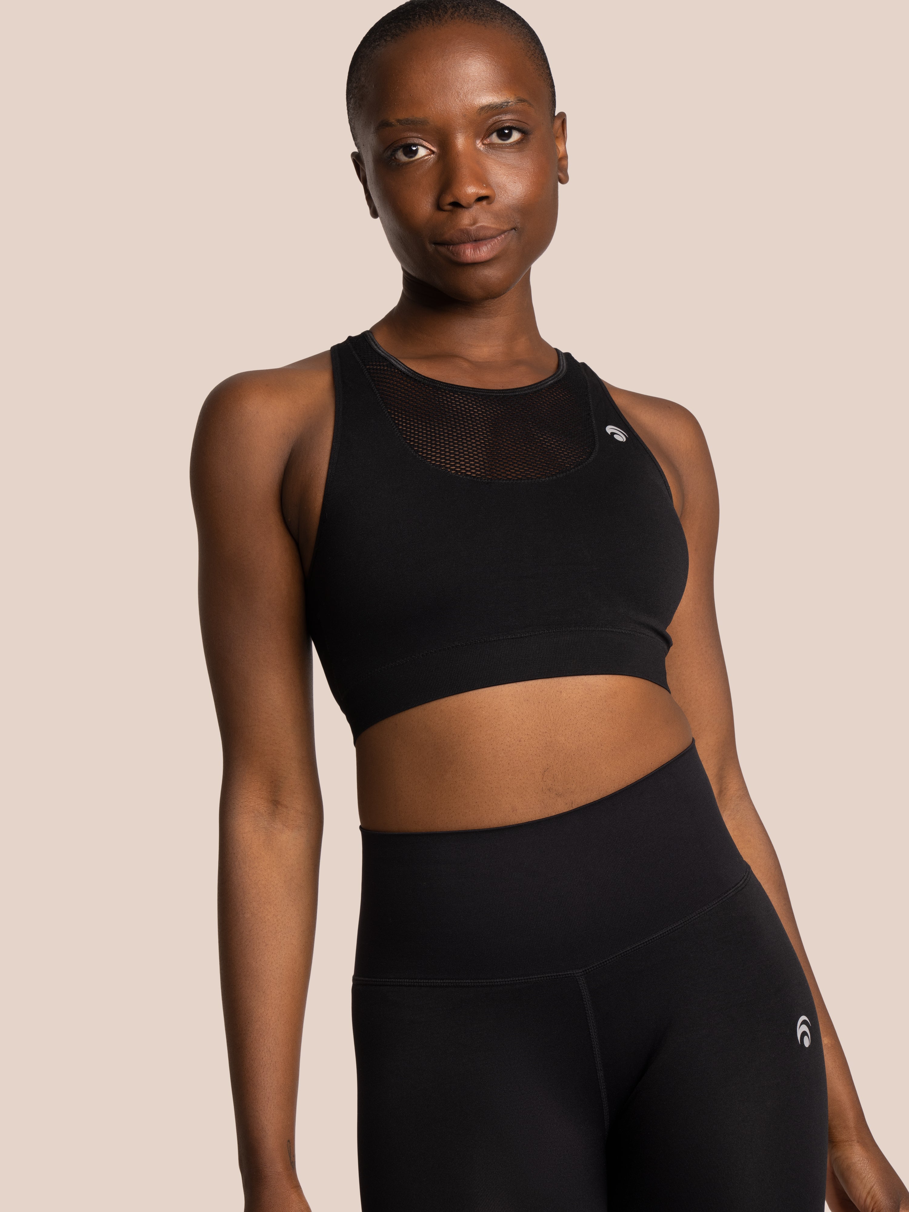 Infinity Bra - Yoga Bra - Black