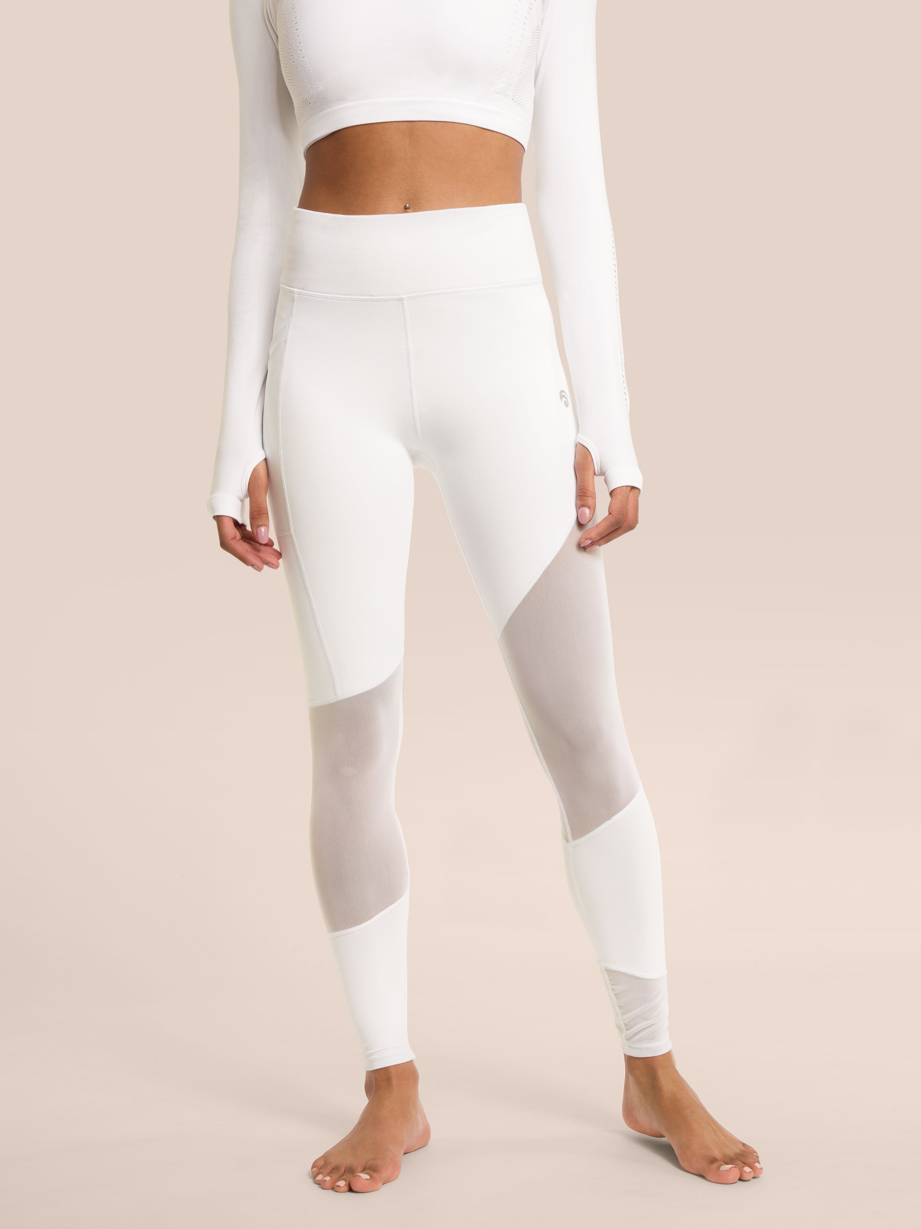 Joy Pant - Yoga Leggings - White