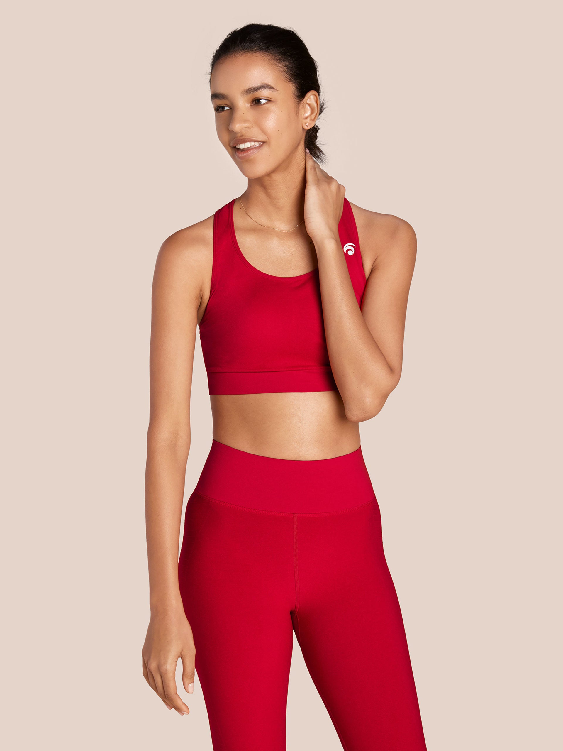 Beverly Bra - Yoga Bra - Red