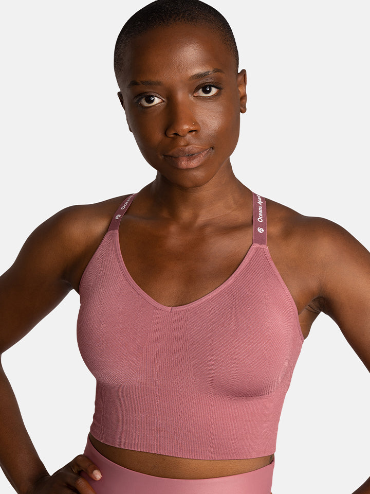 Athletic Top - Yoga Top - Rose Gold