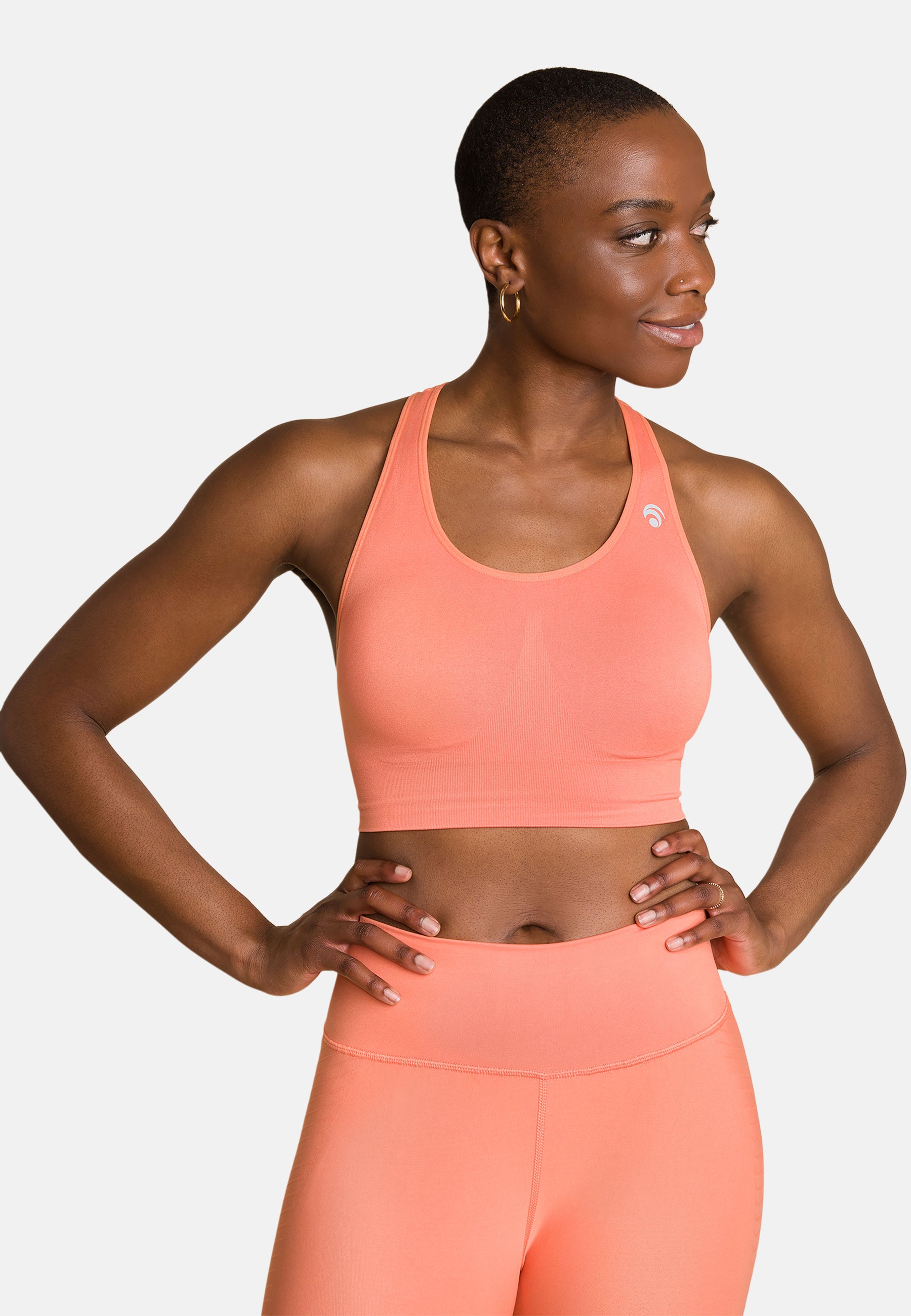 Beverly Bra - Yoga Bra - Poppy Orange