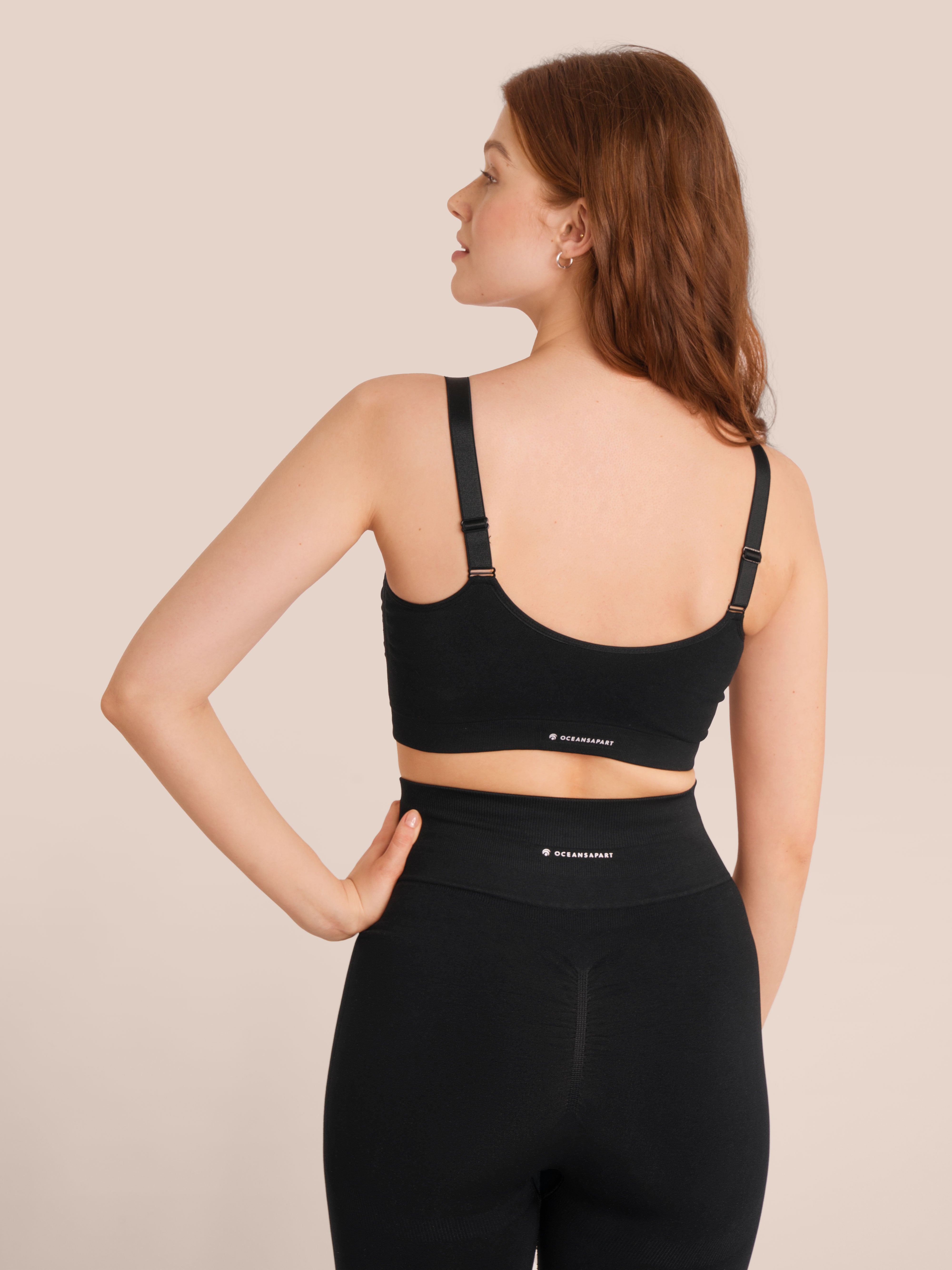 Brooke Set - Black - Yoga Set