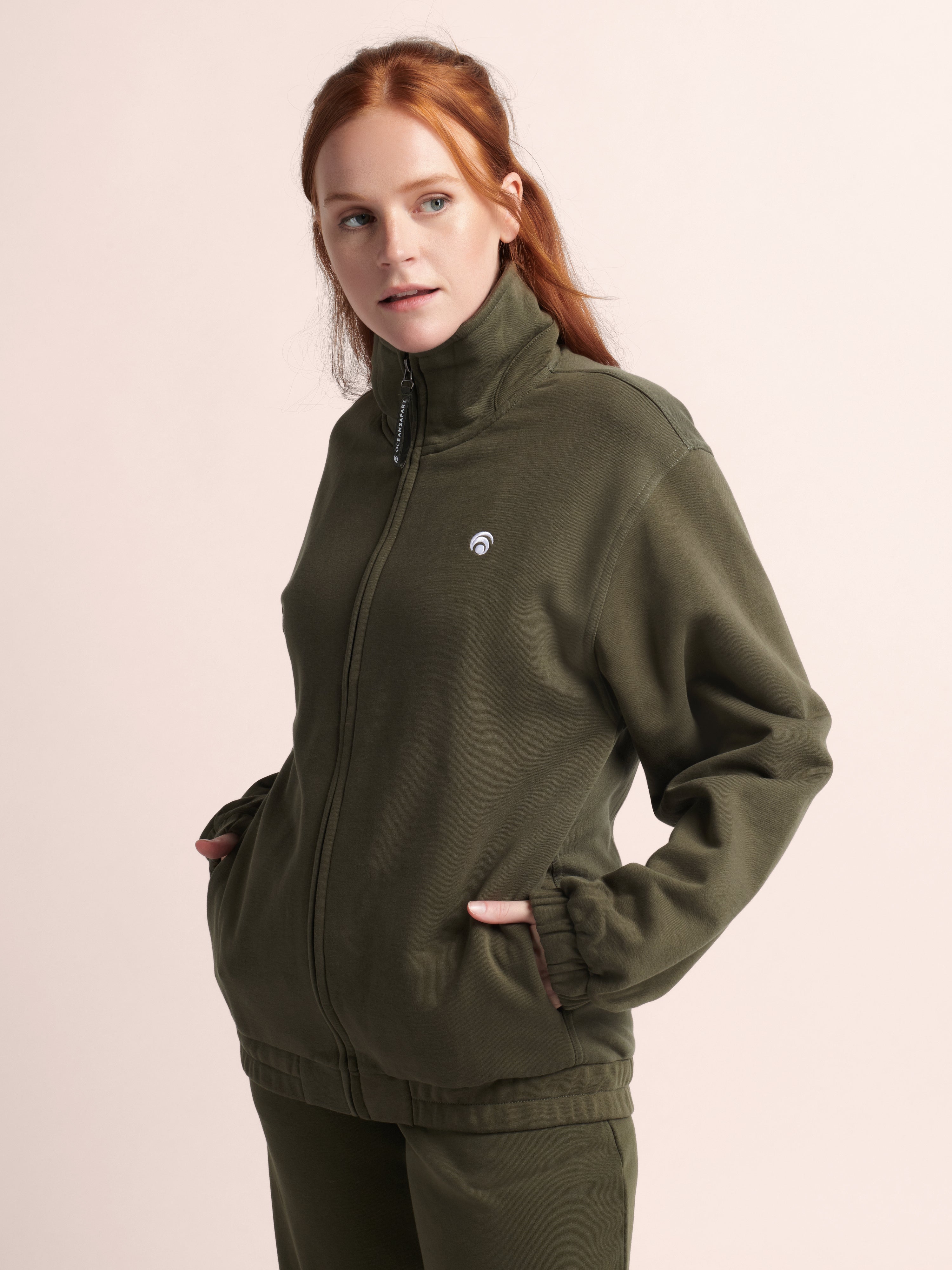 Brooke Dylan Sweat Set - Moss - Yoga Set