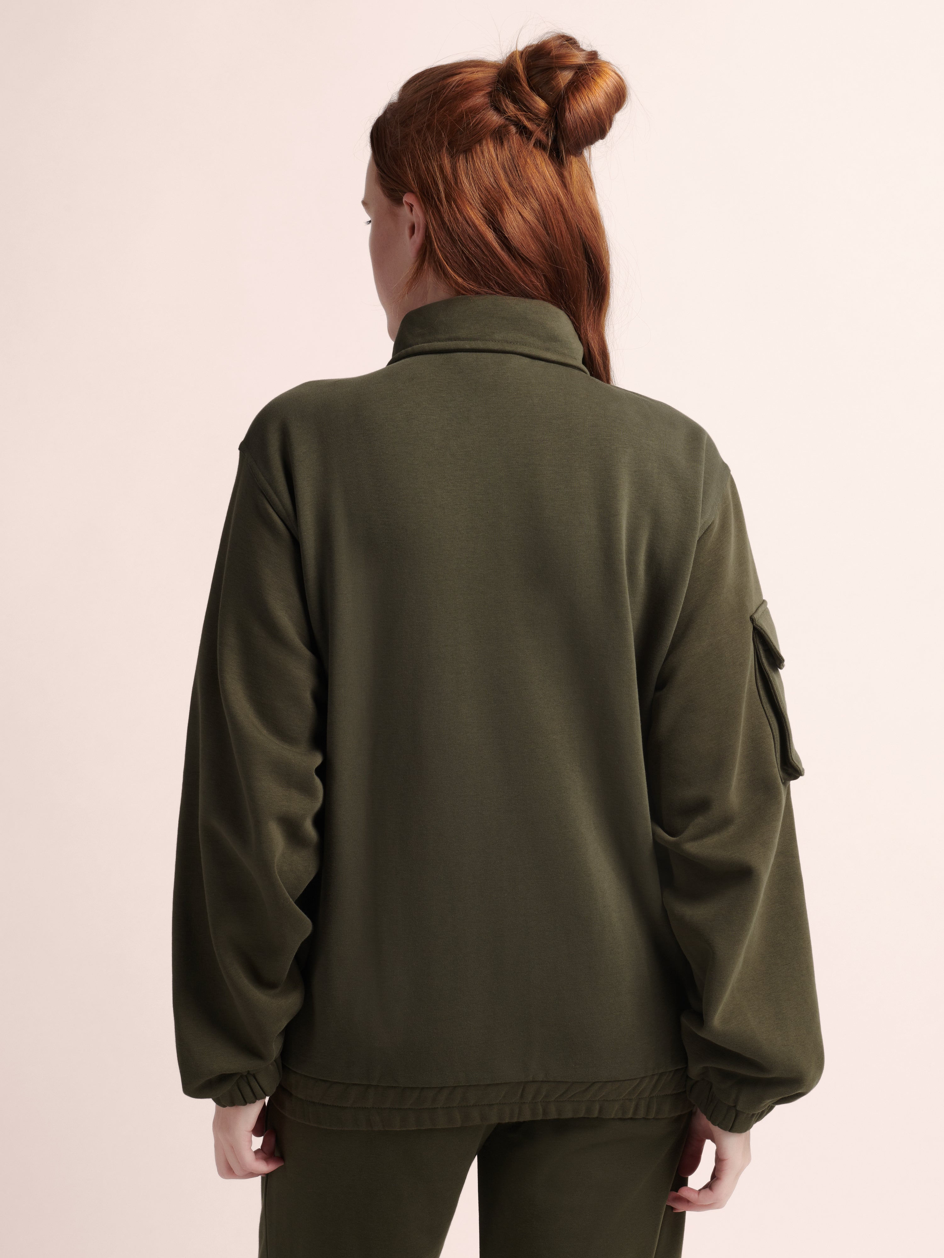 Brooke Dylan Sweat Set - Moss - Yoga Set