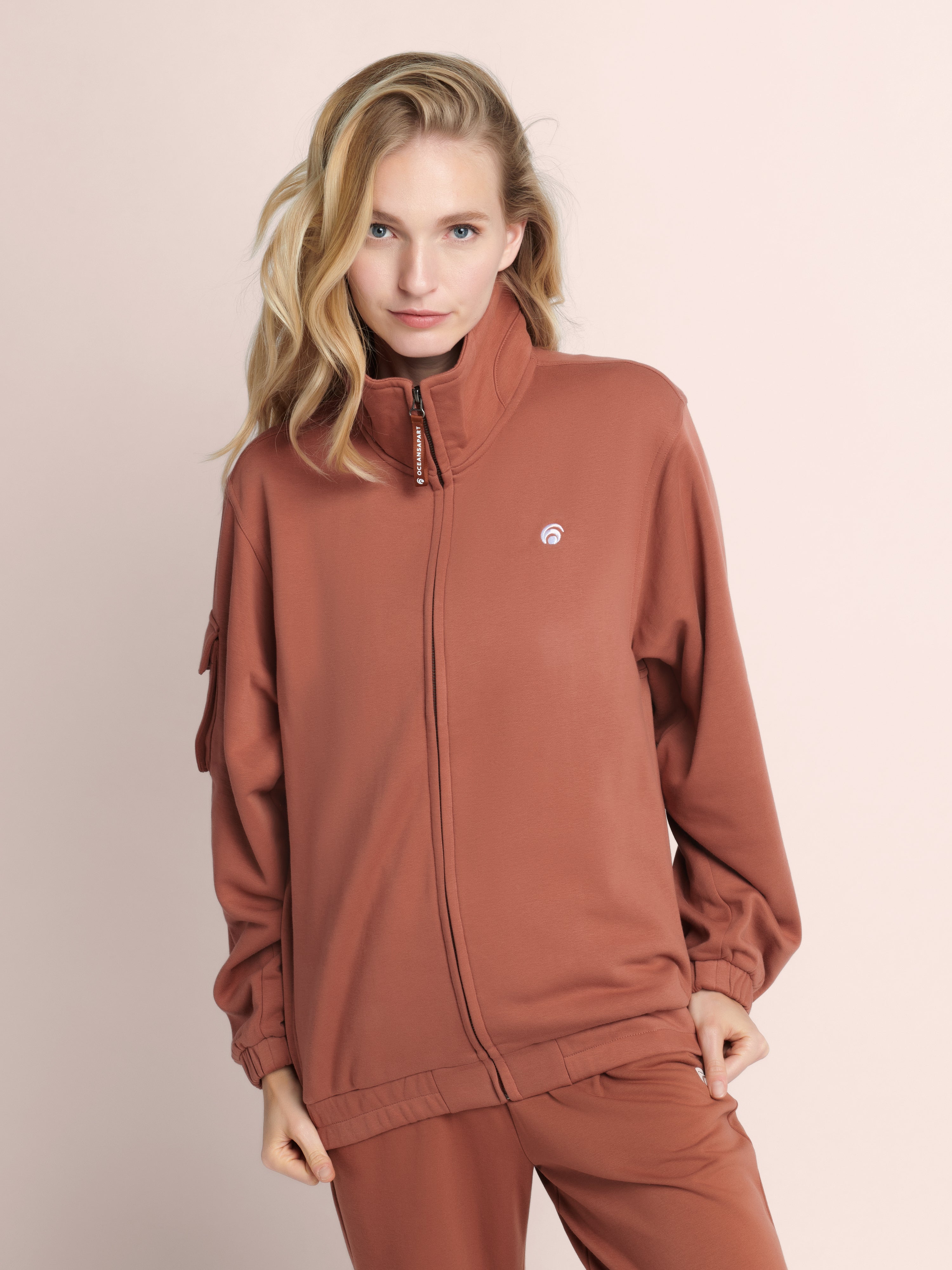 Brooke Dylan Sweat Set - Cinnamon - Yoga Set