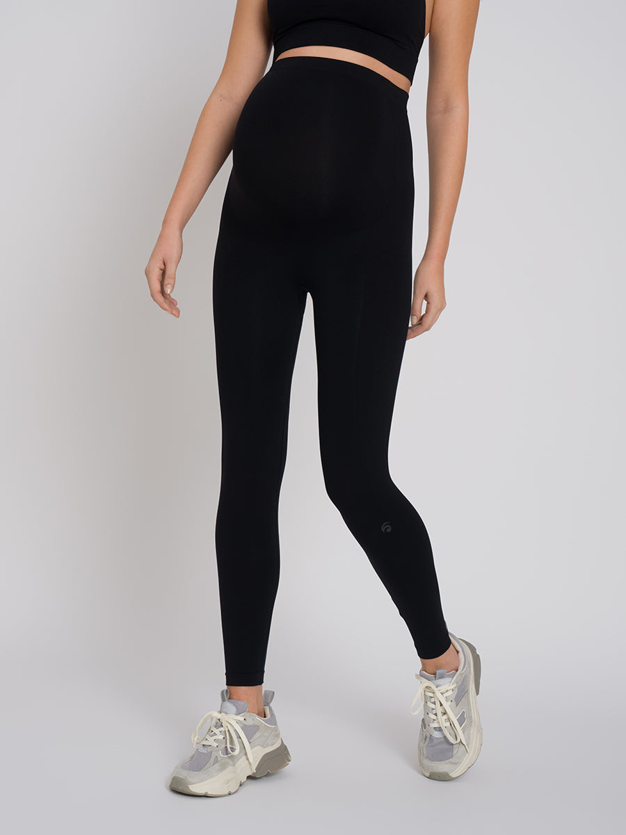 Mila Maternity Set - Black - Yoga Set