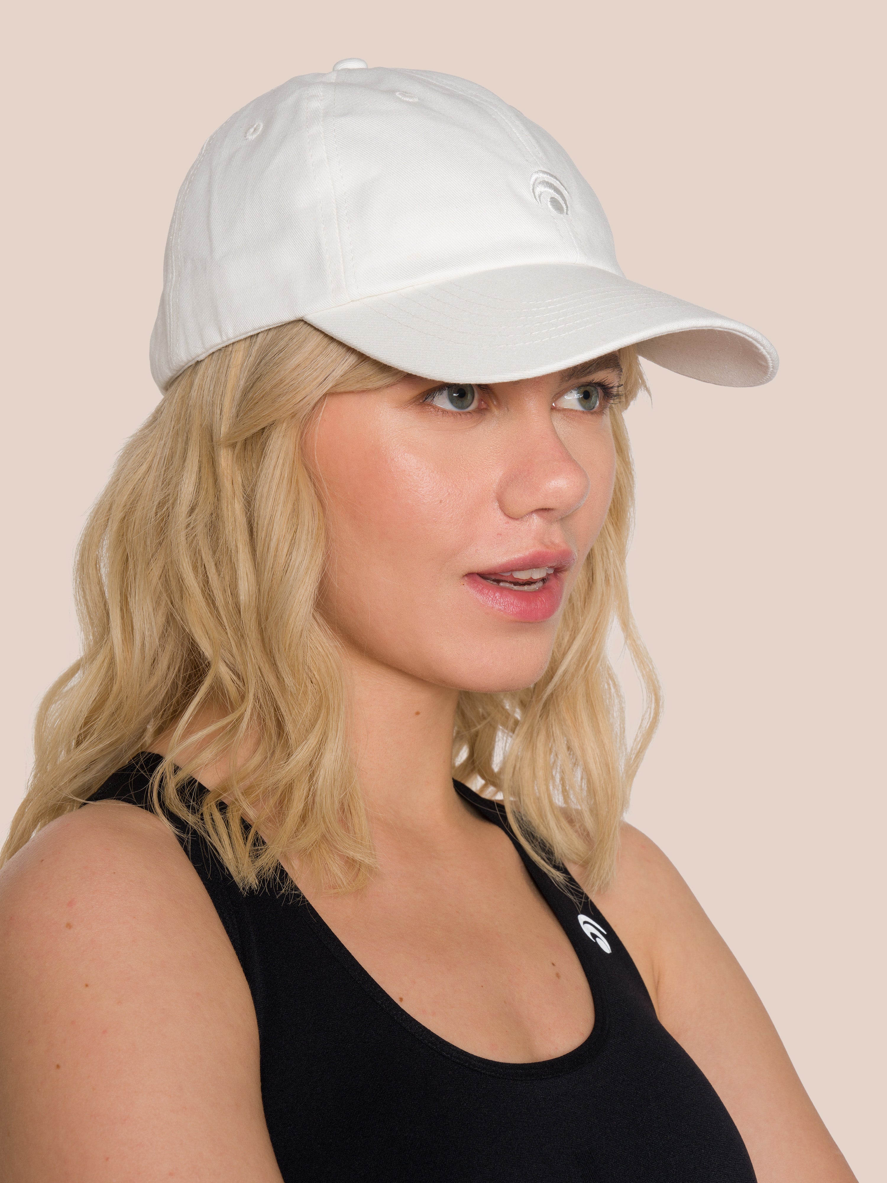 Beverly Cap - Yoga Headgear - White