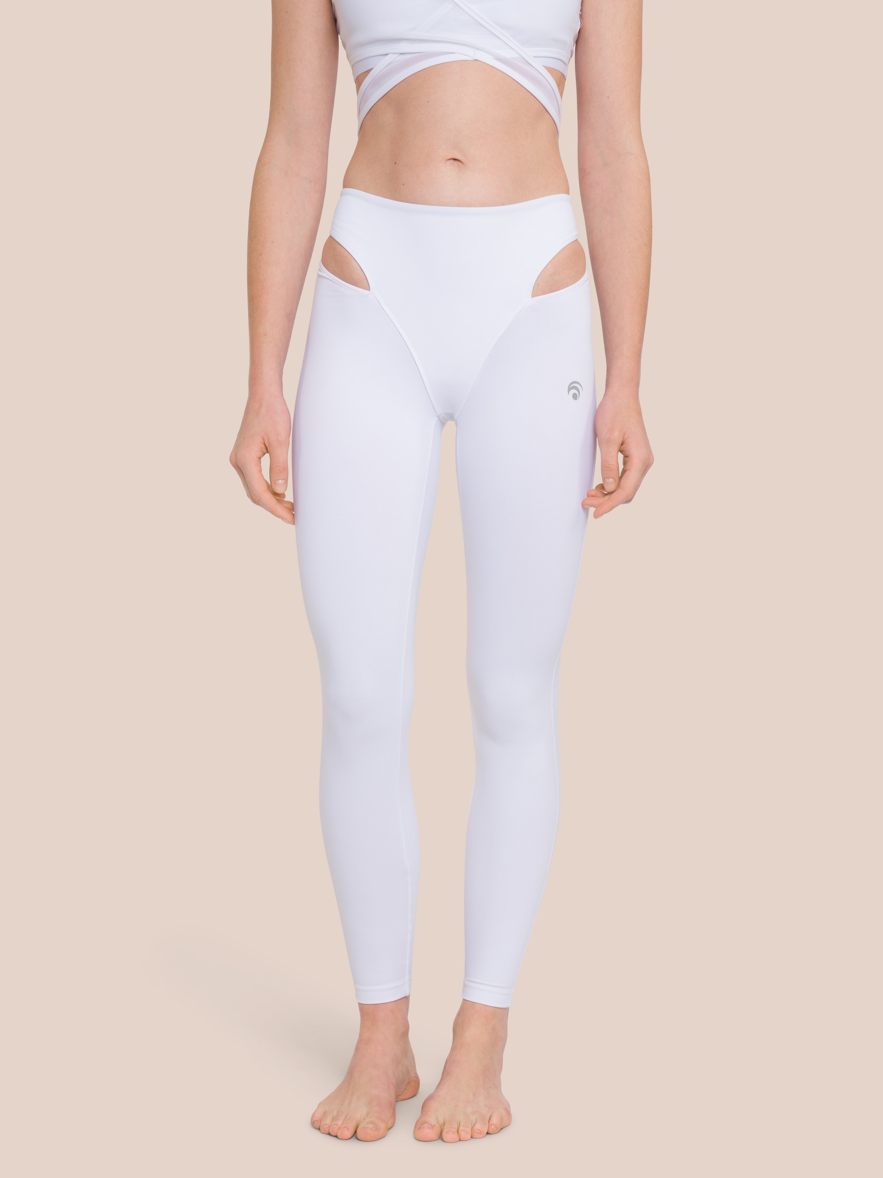 Alessia Pant - Yoga Leggings - White