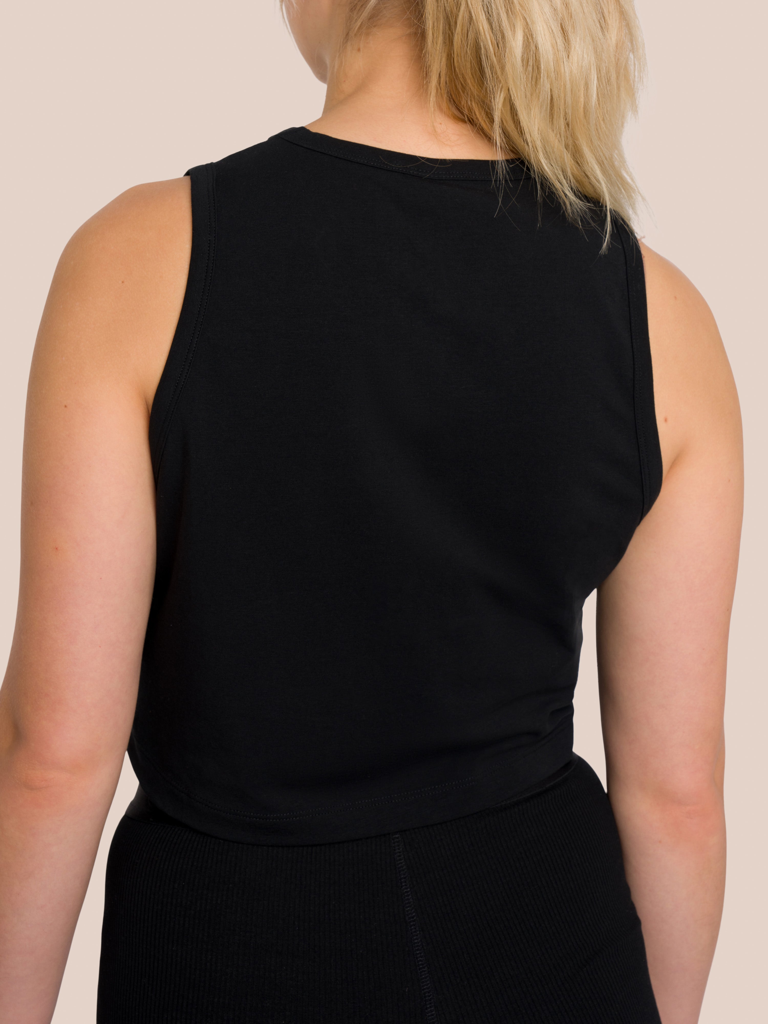 Ariel Cropped Tank Top - Yoga Tank Top