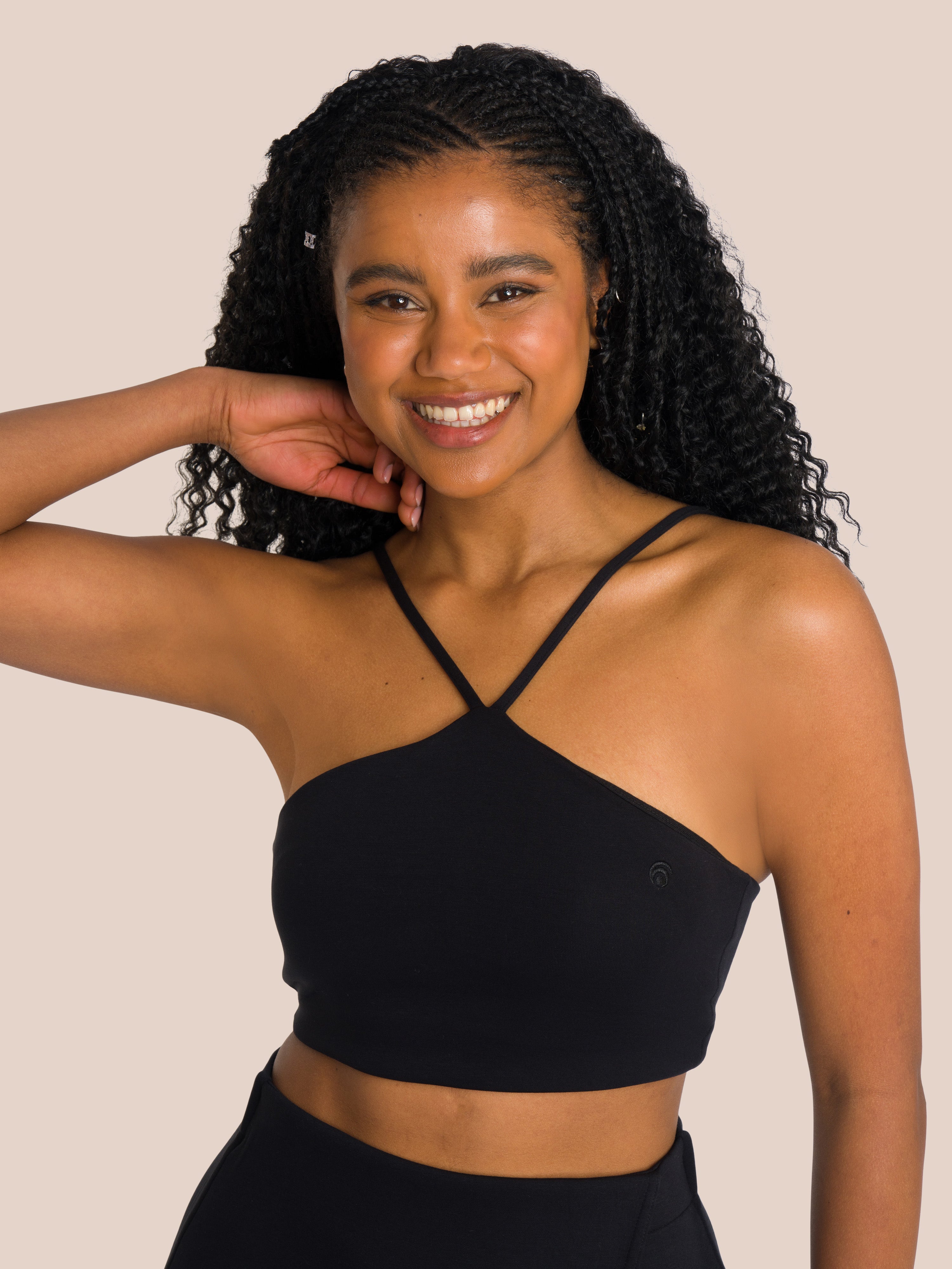 Cruz Bra - Yoga Bra - Black