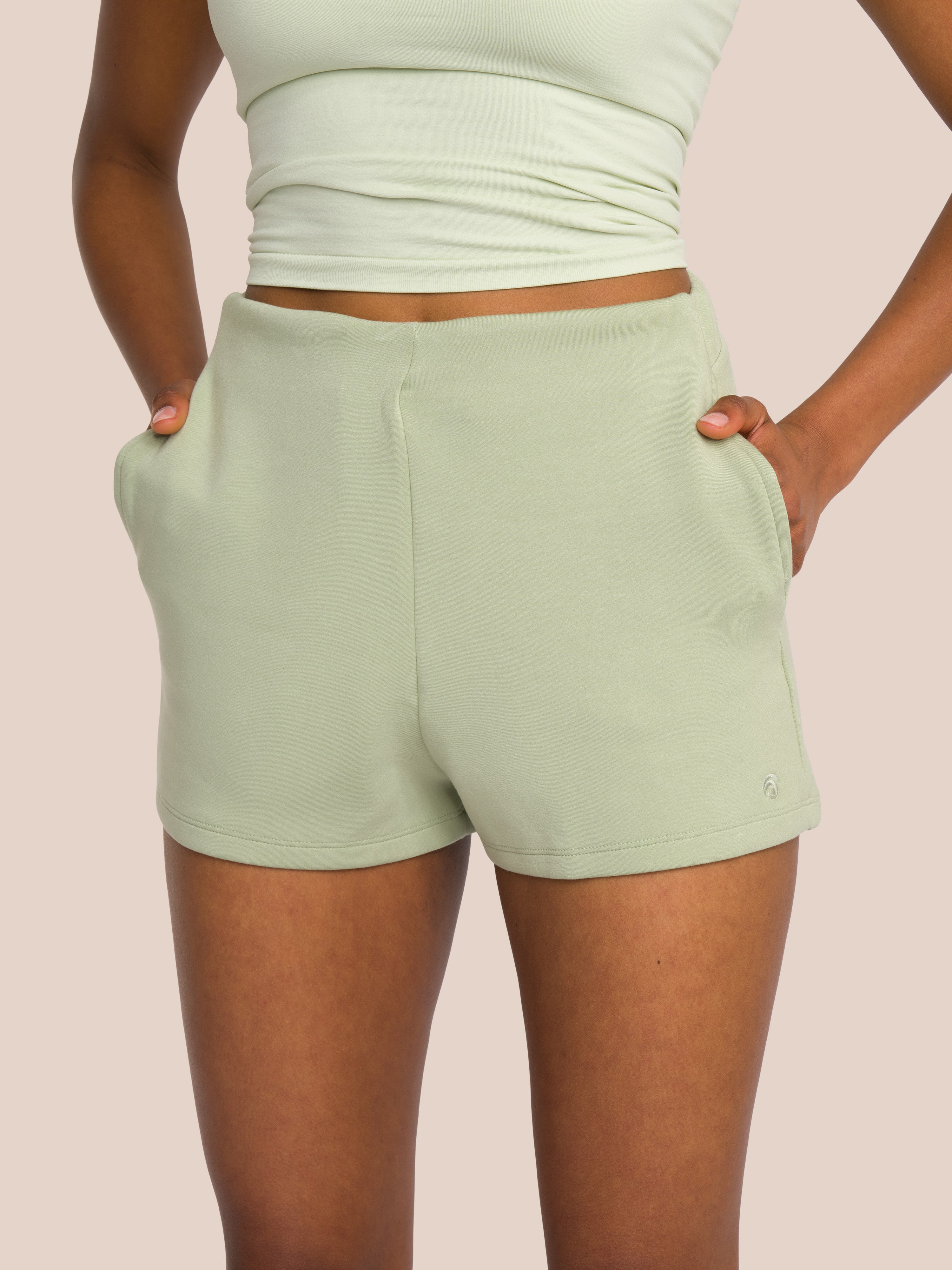 Cruz Short - Yoga Short - Green