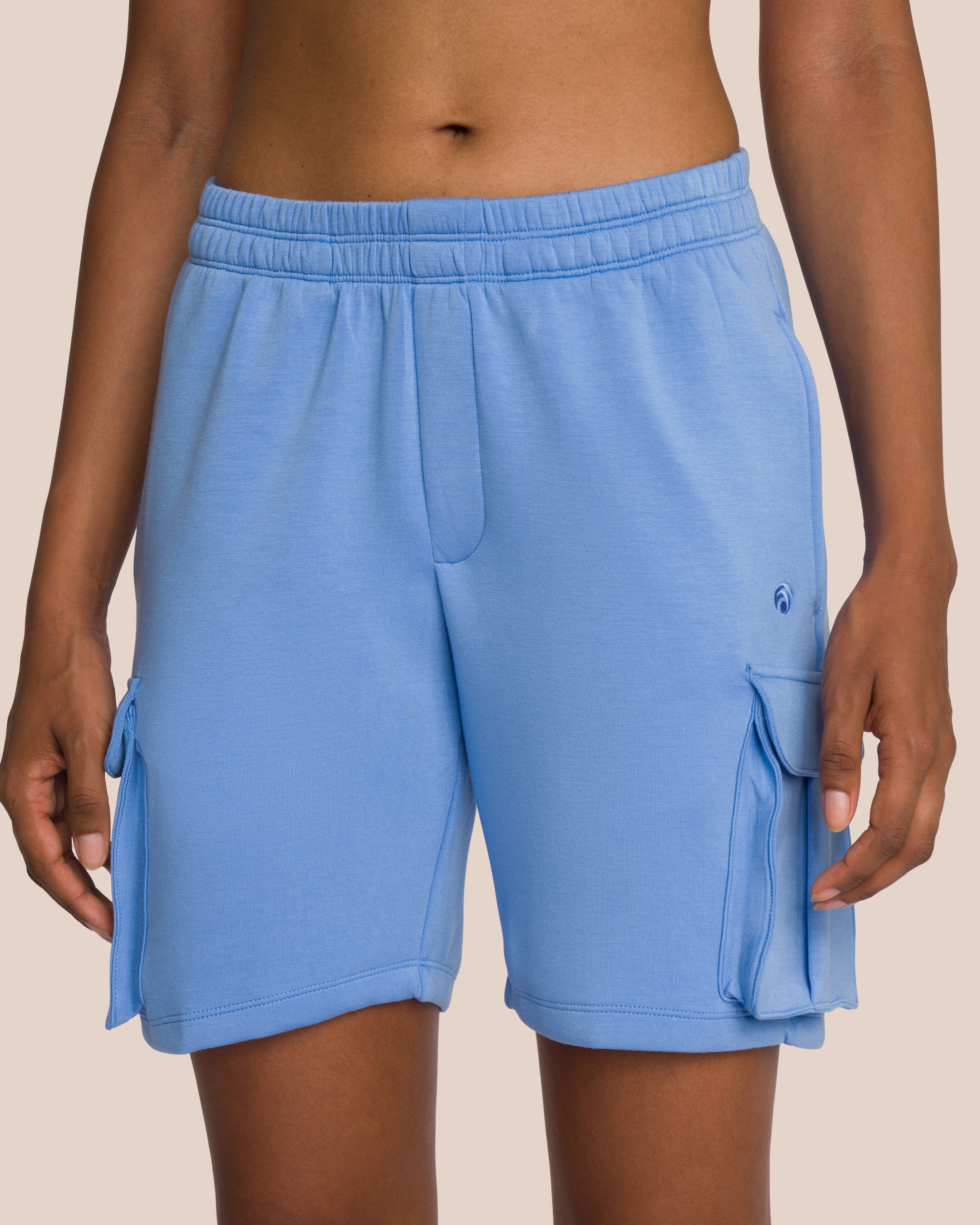 Cruz Unisex Short - Yoga Short - Blue
