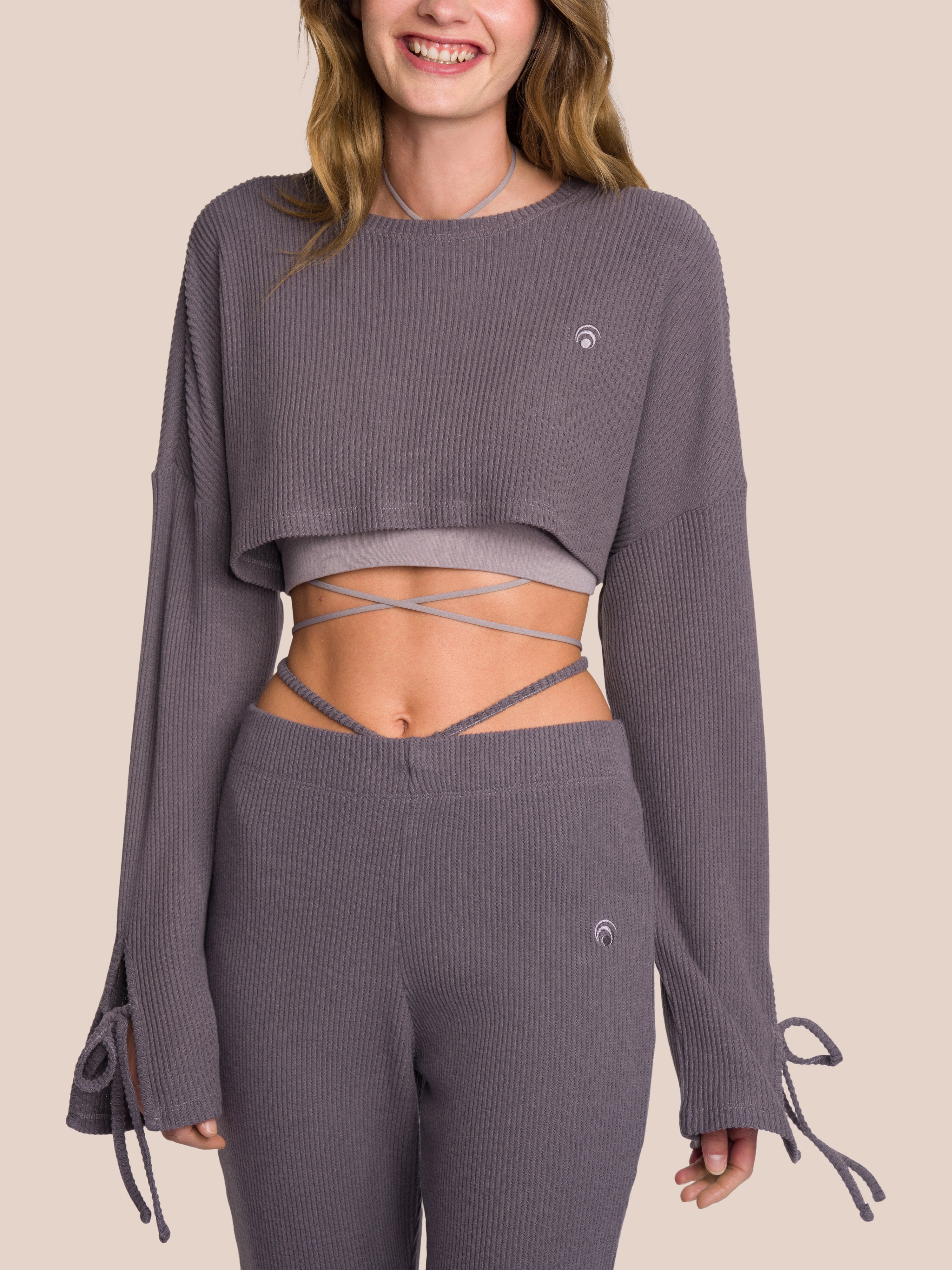 Marly Shrug - Yoga Sweater - Grey