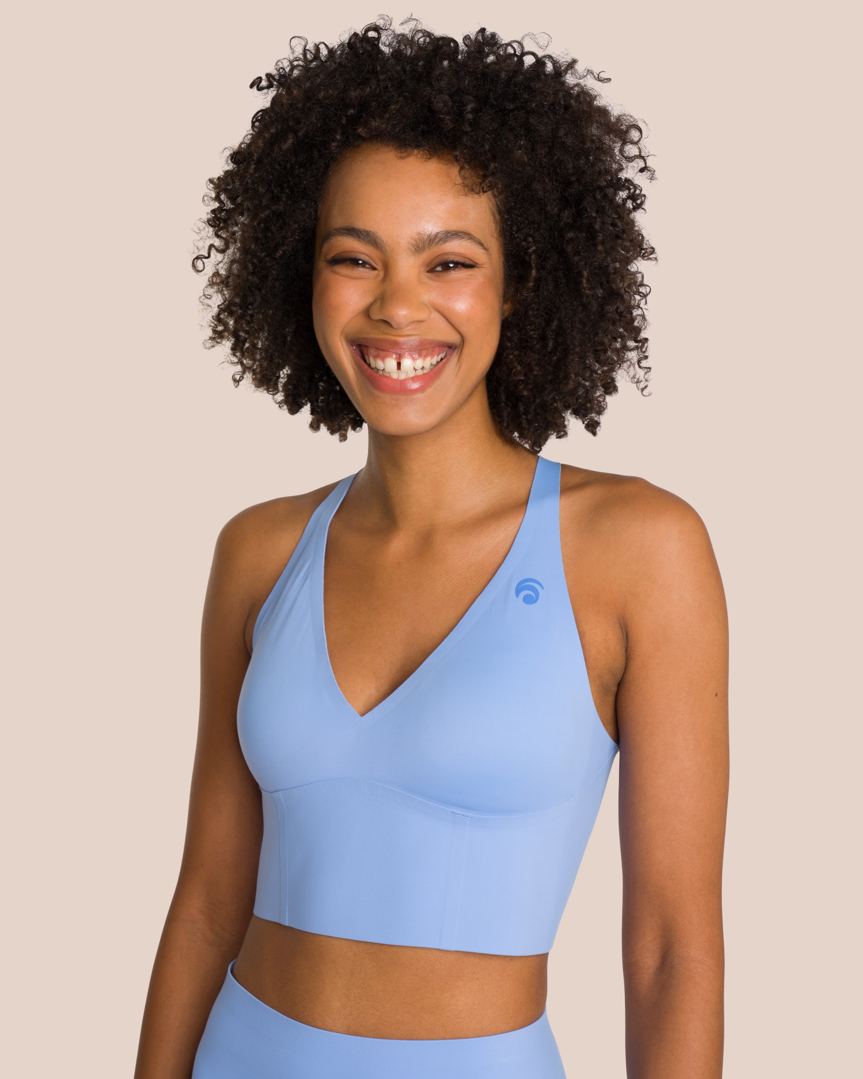 Hope Top - Yoga Bra - Blue