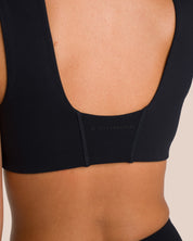 Shania Flared Zip Set Deluxe Petite - Black