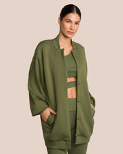 Elodie Bomber Jacket Set Deluxe - Deep Pine Green
