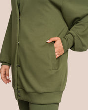 Elodie Bomber Jacket Set Deluxe - Deep Pine Green