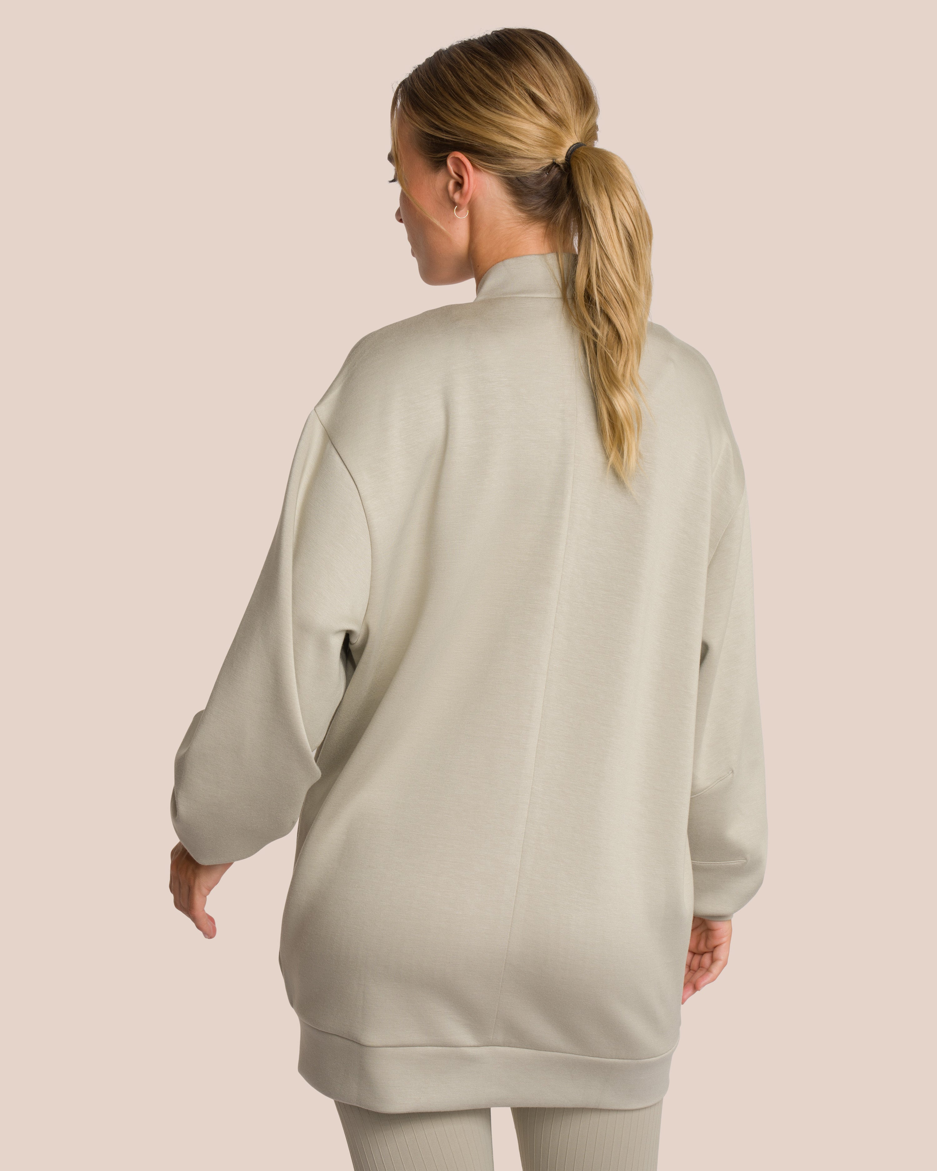 Elodie Long Bomber - Yoga Jacket