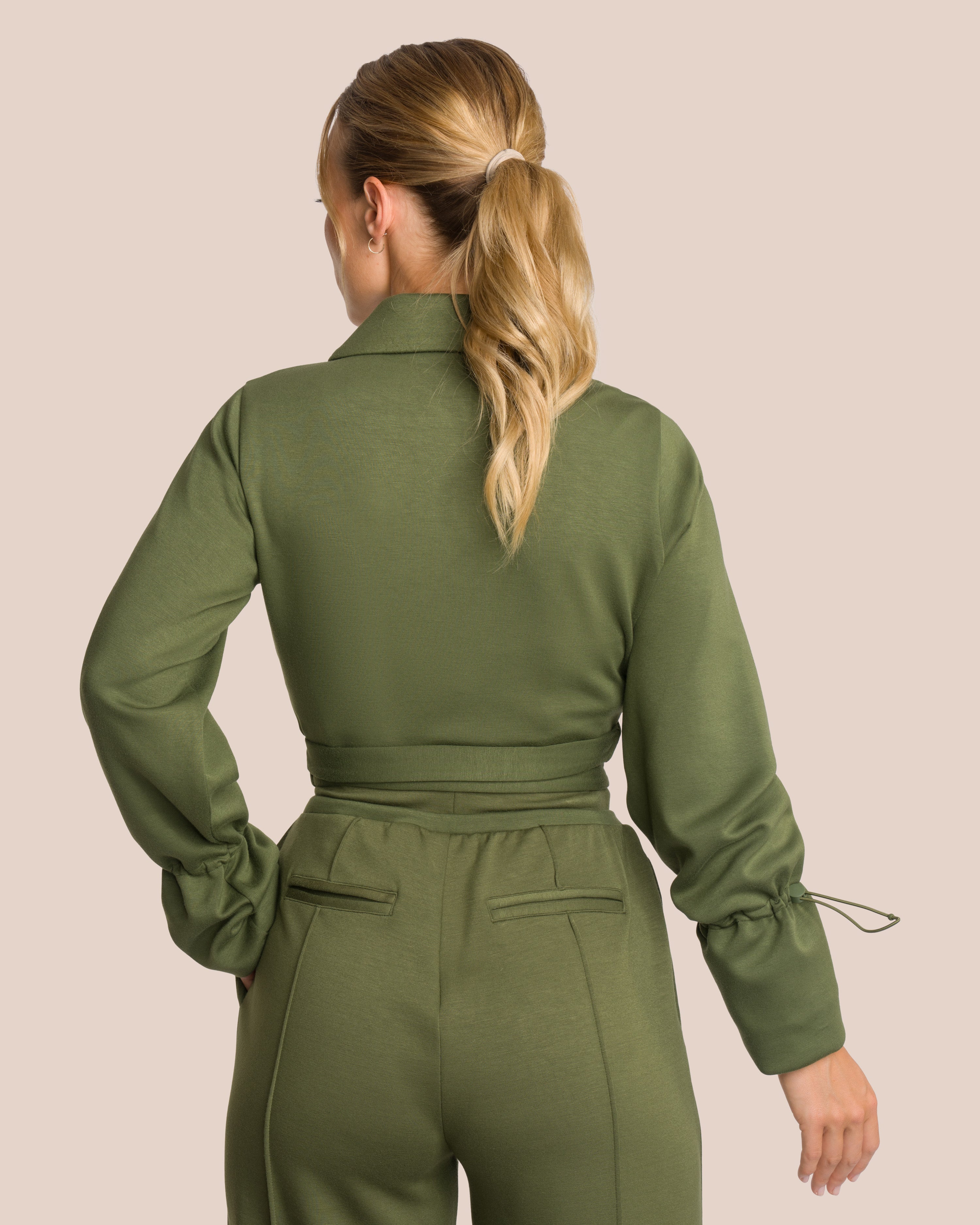 Elodie Cropped Jacket - Yoga Jacket