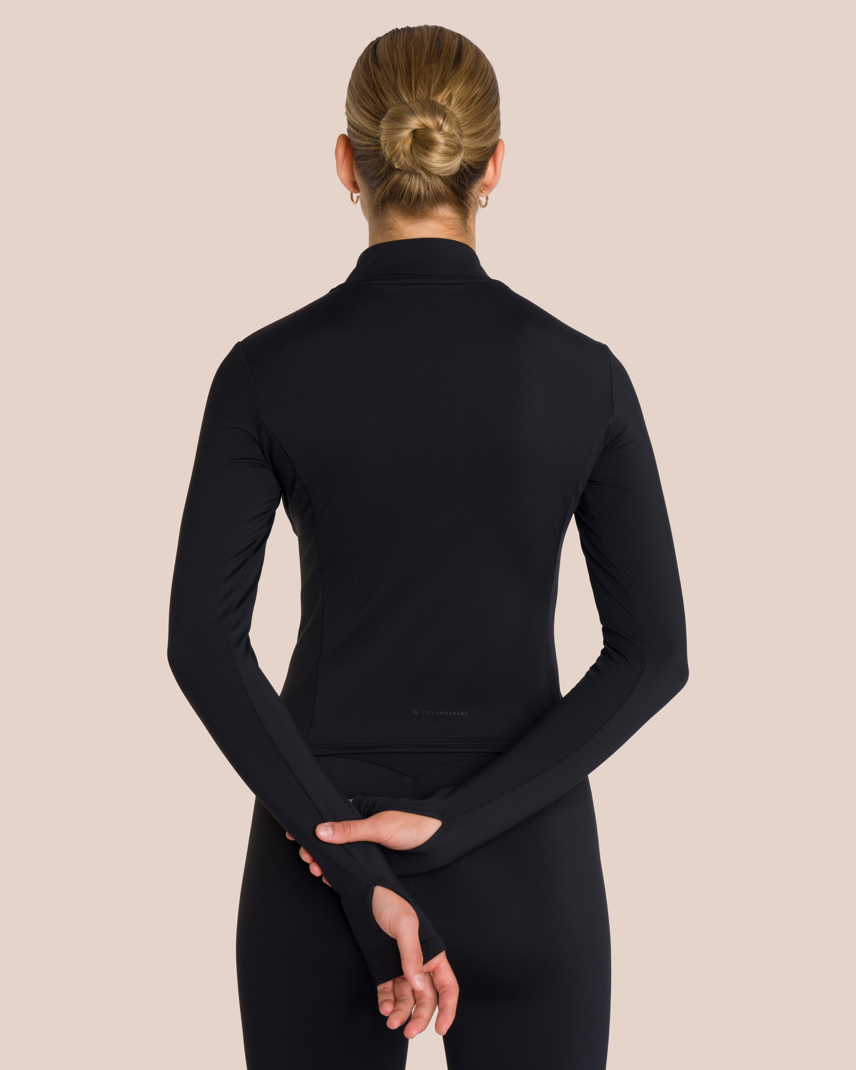 Florence Layer Straight Leg Set - Black - Yoga Set