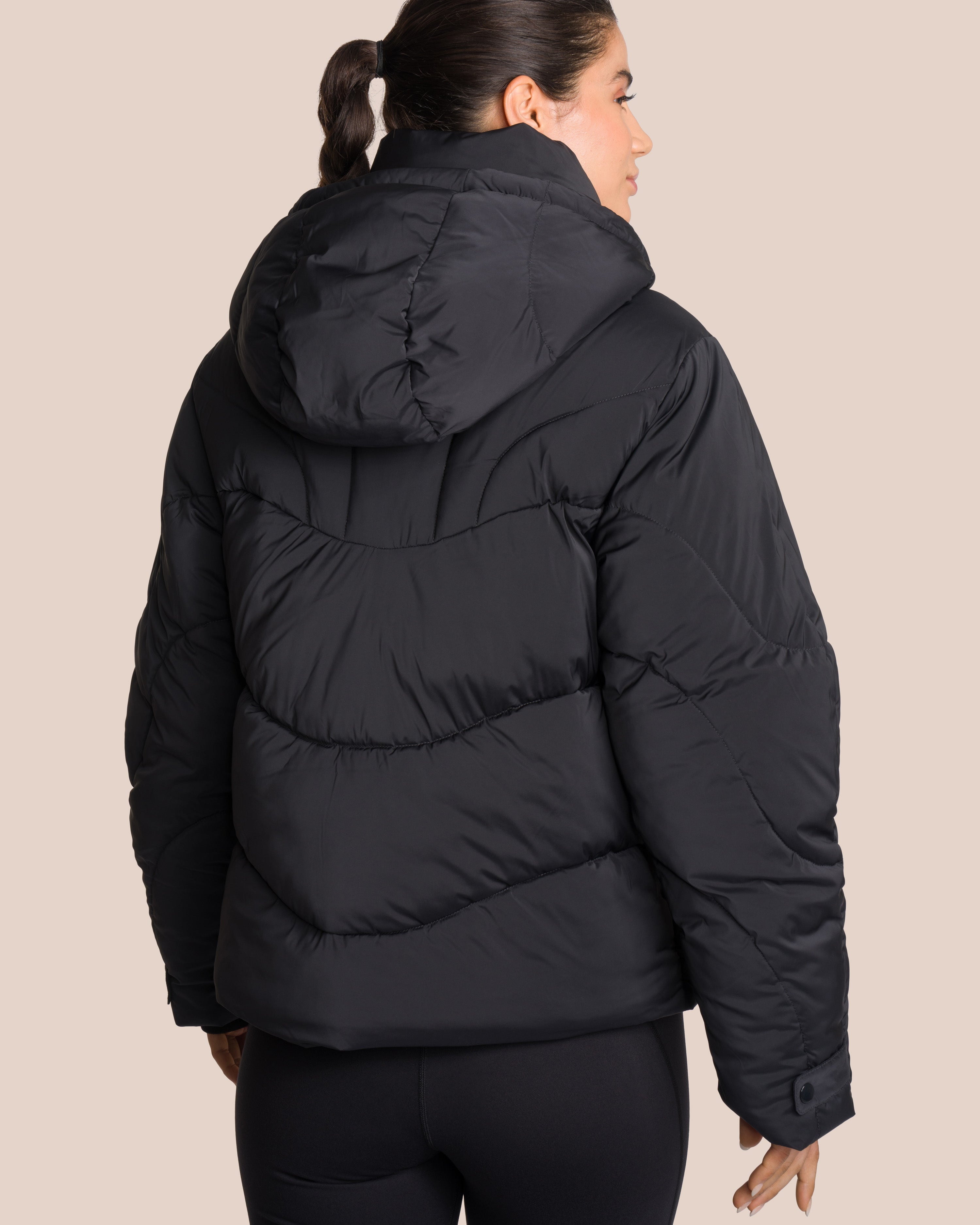 Joelle Puffer Jacket - Yoga Jacket