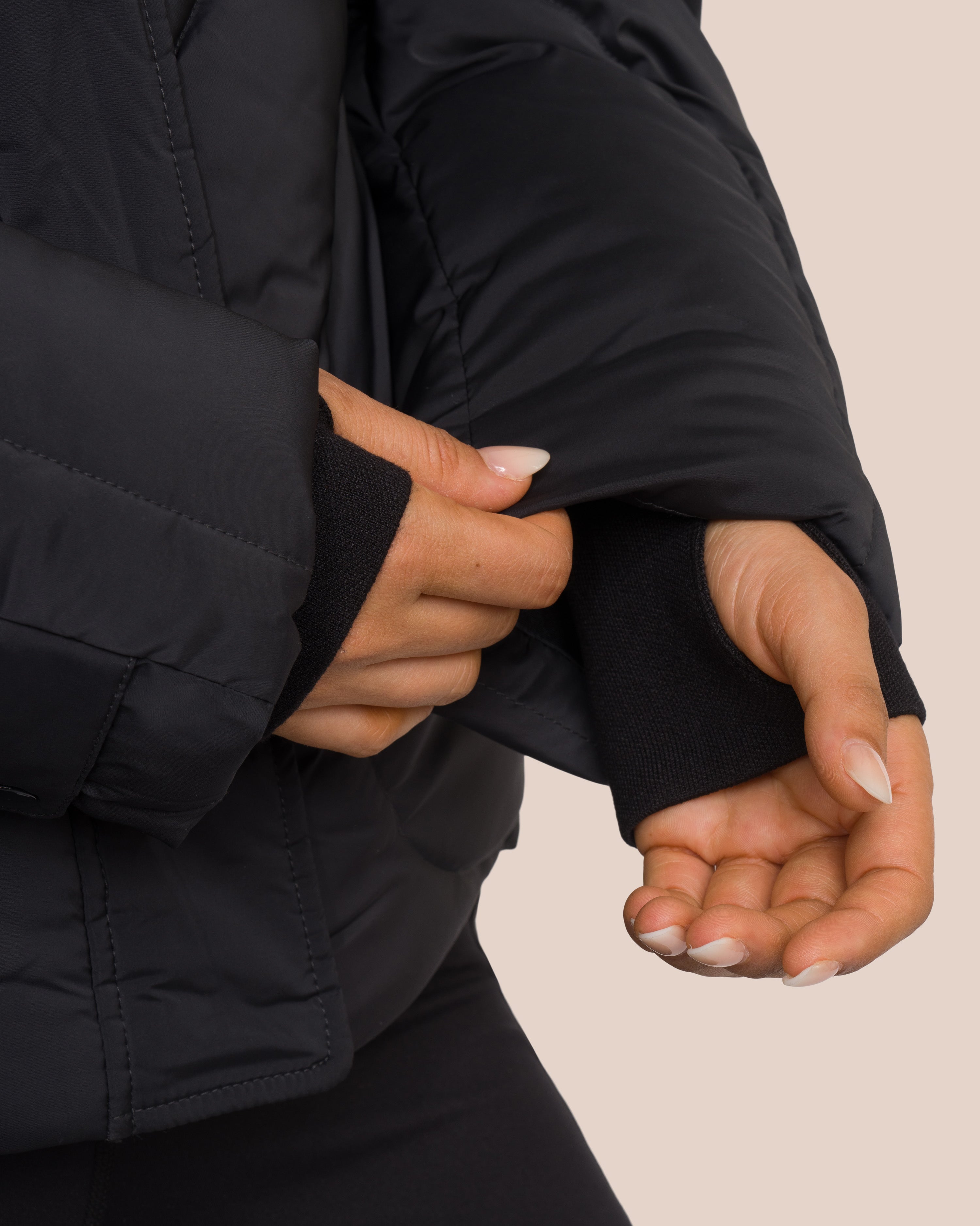 Joelle Puffer Jacket - Yoga Jacket