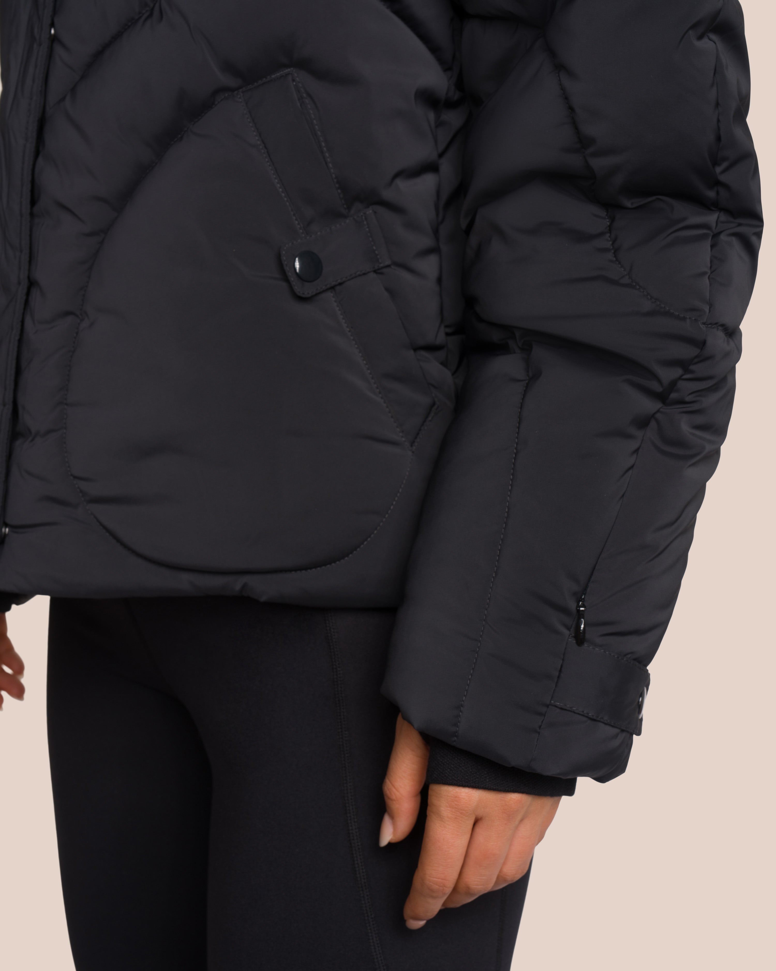 Joelle Puffer Jacket - Yoga Jacket