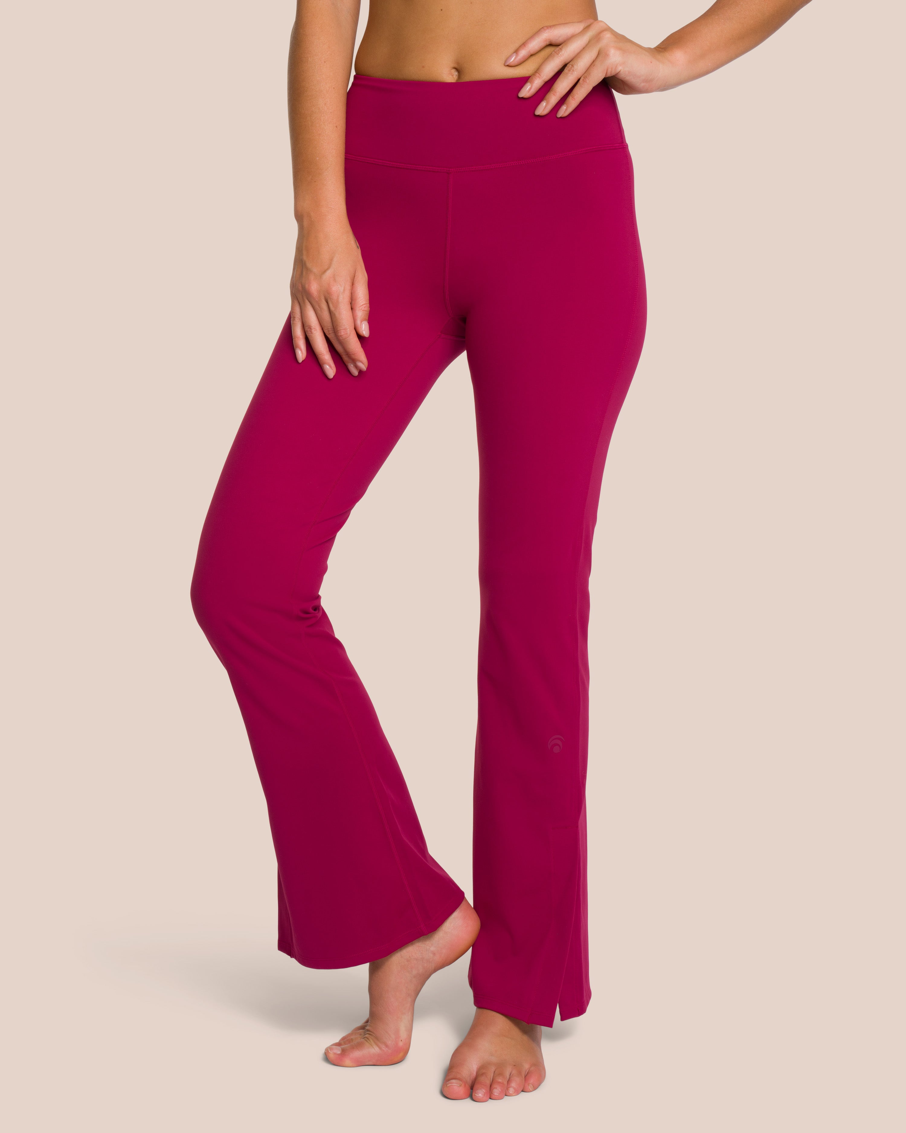 Shania Flared Pant Petite - Yoga Leggings - Brown