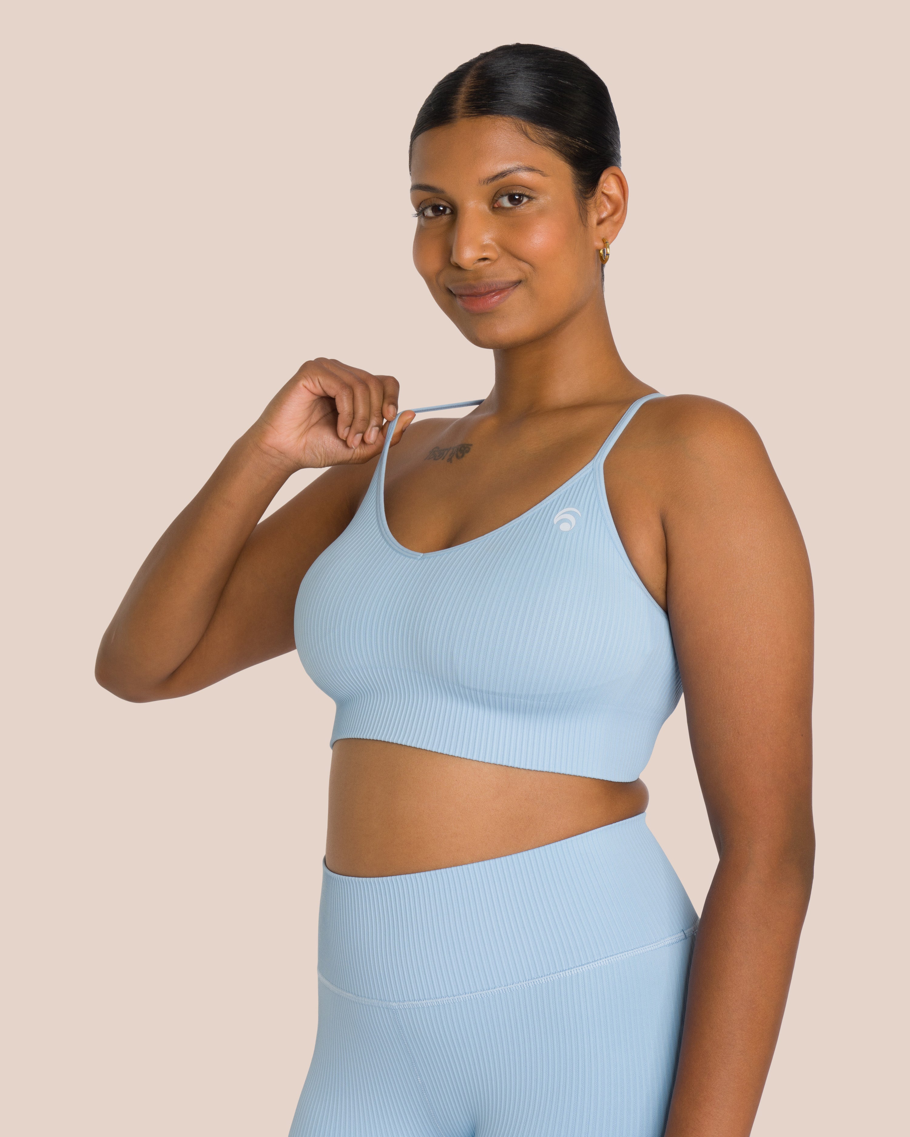 Maya Bra - Yoga Bra - Blue