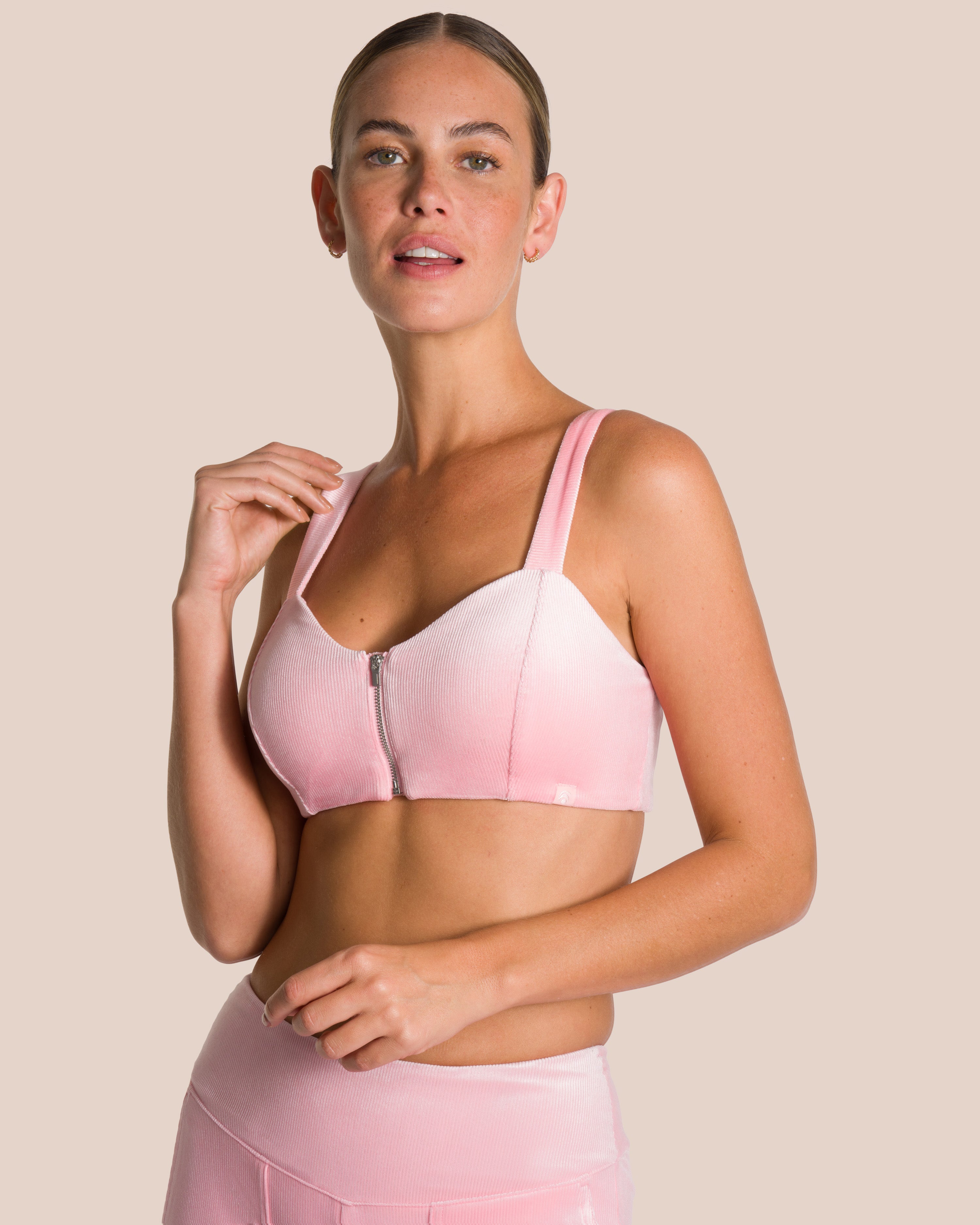 Eden Bra - Yoga Bra - Pink