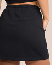 Brooke Mini Skirt Set - Black