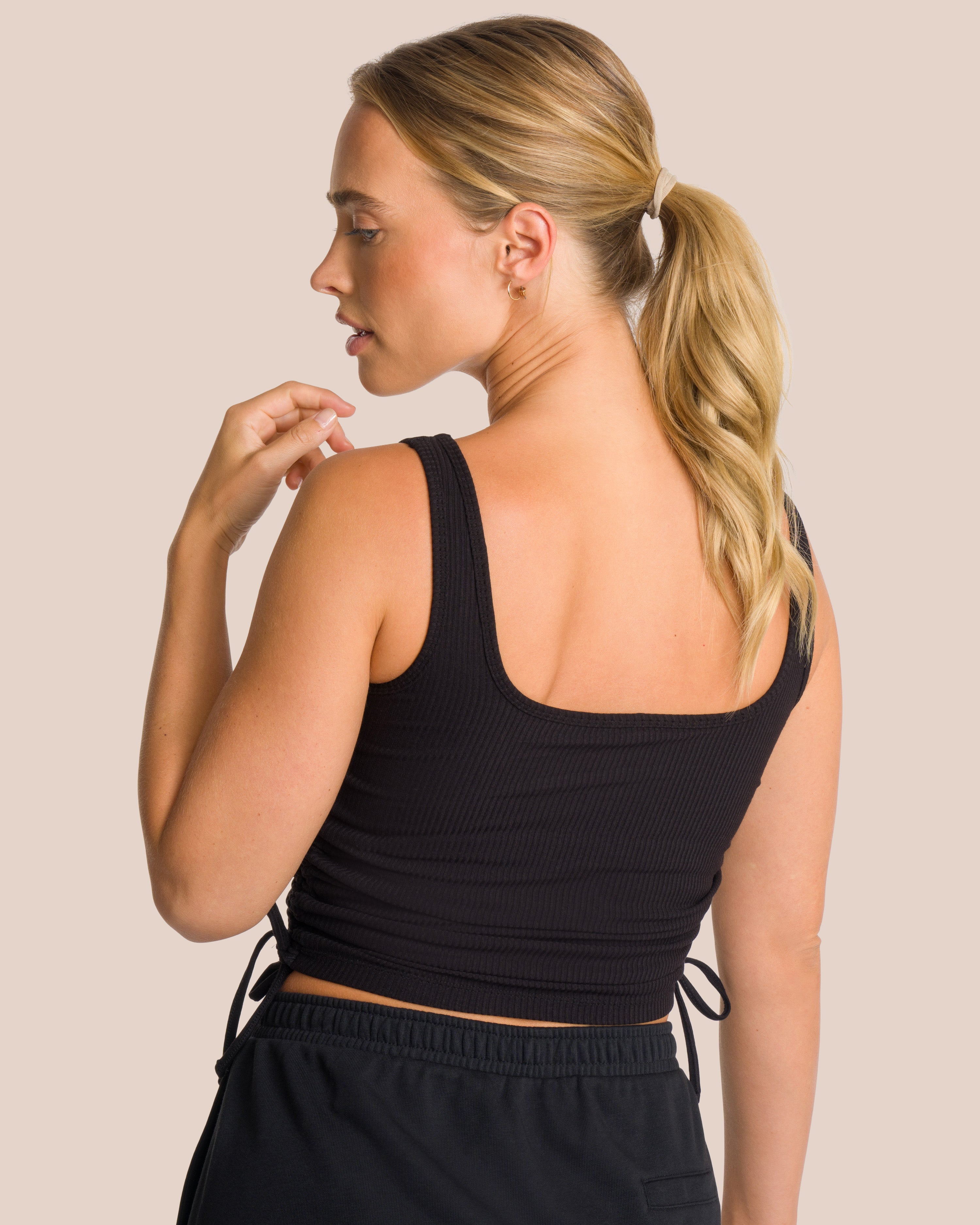 Charly Sweat Set Deluxe - Black - Yoga Set