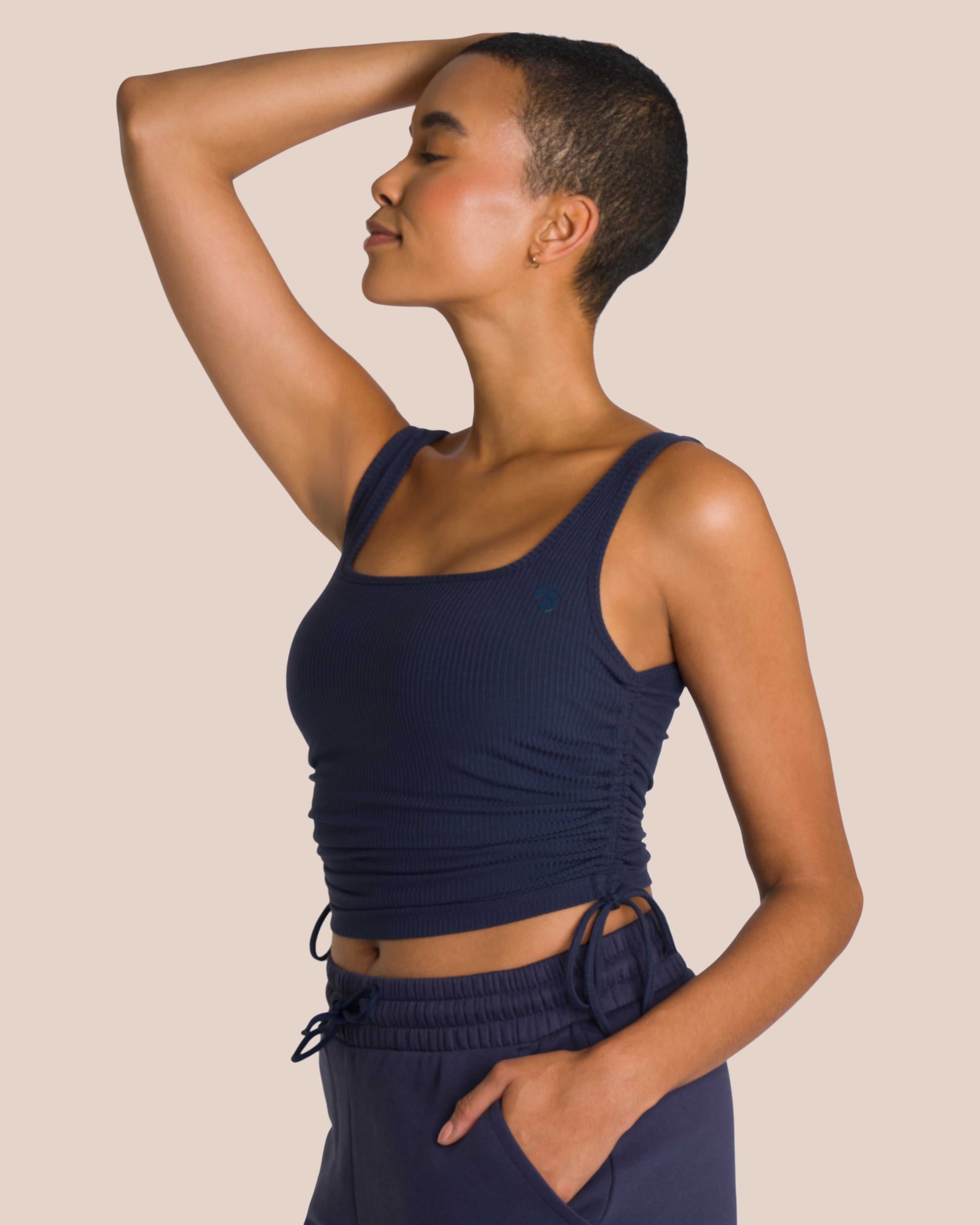 Charly Sweat Set Deluxe - Moon Blue - Yoga Set
