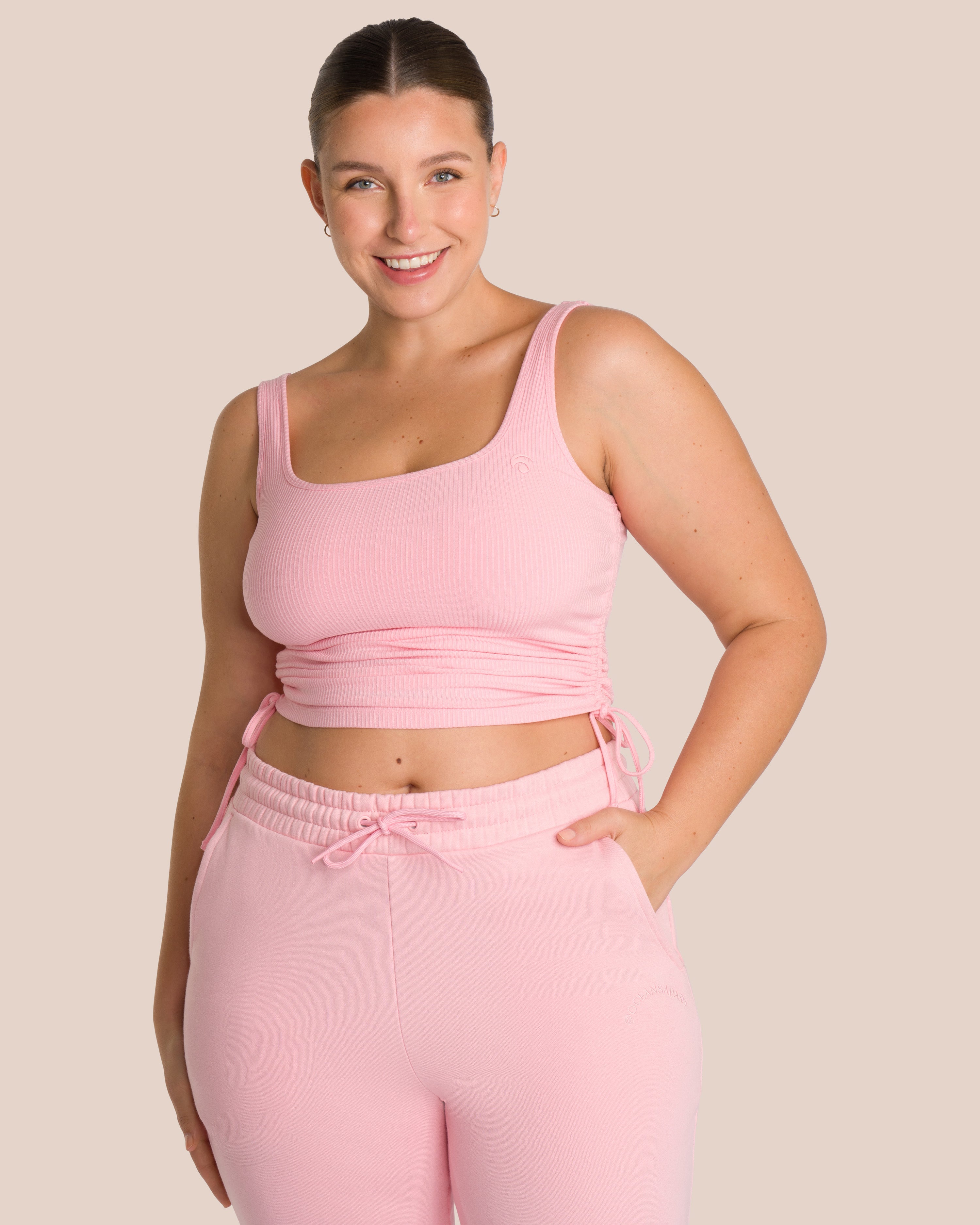 Cameron Top - Yoga Top - Pink