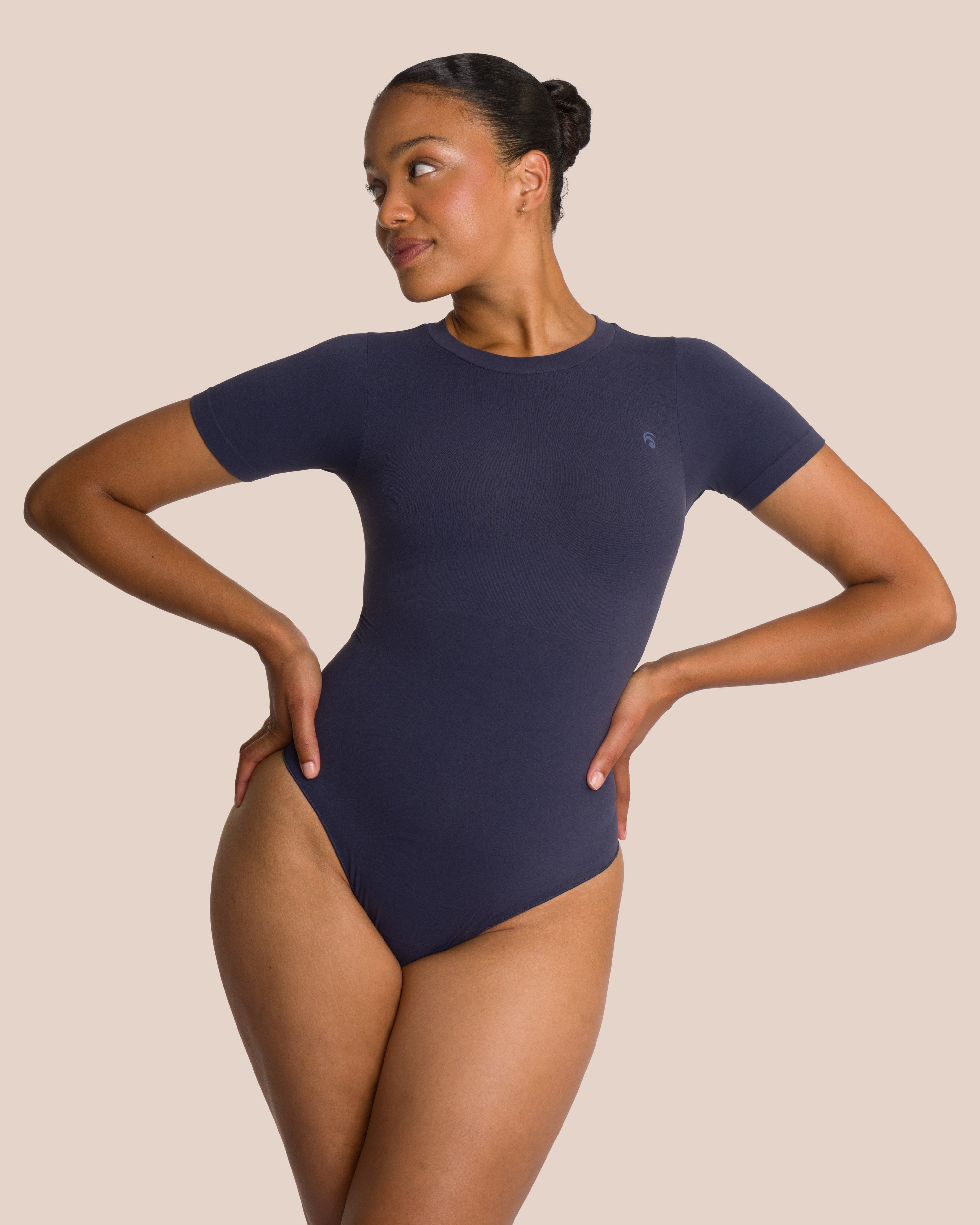 Cloudy T-Shirt Body - Yoga Body - Blue