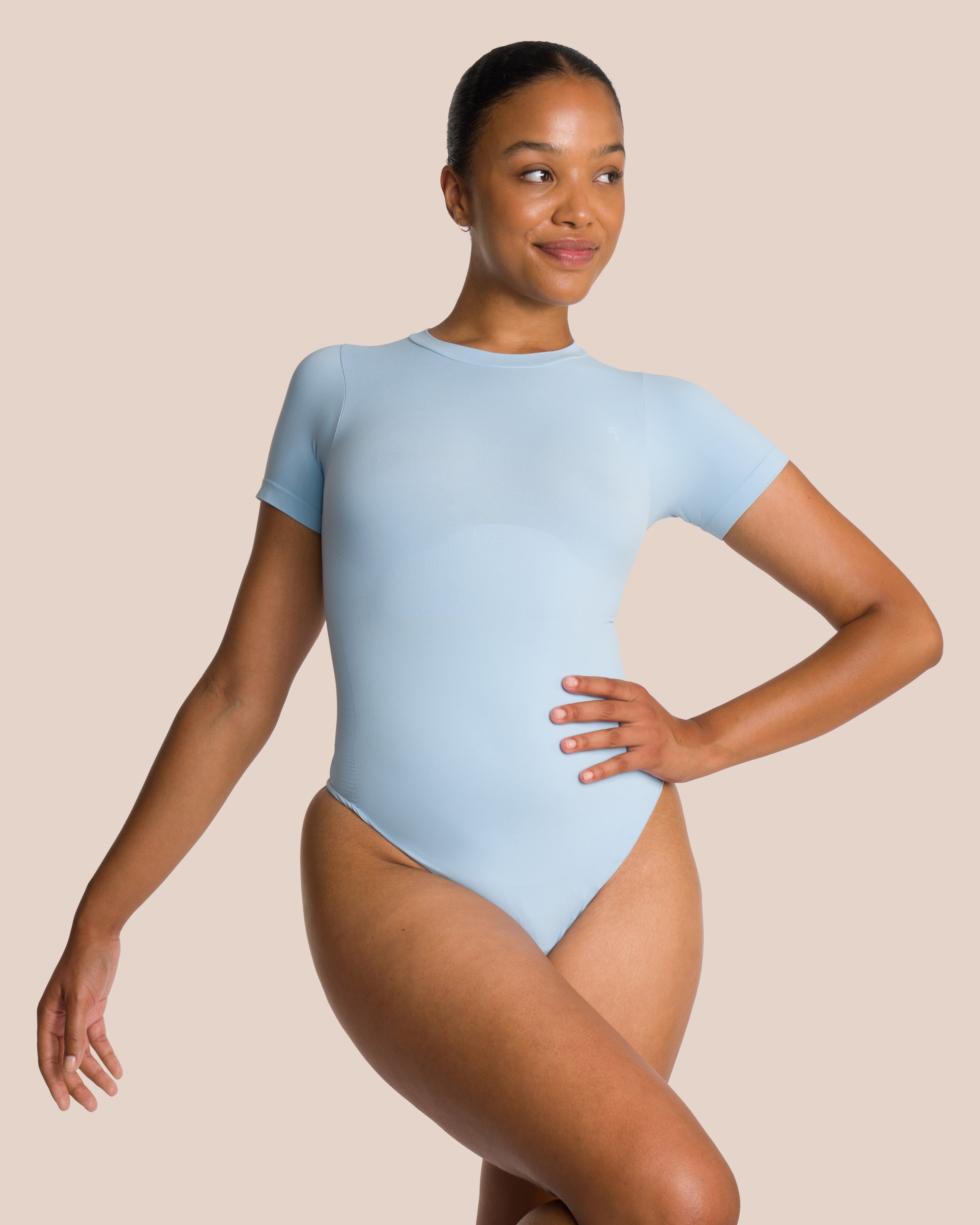 Cloudy T-Shirt Body - Yoga Body - Blue