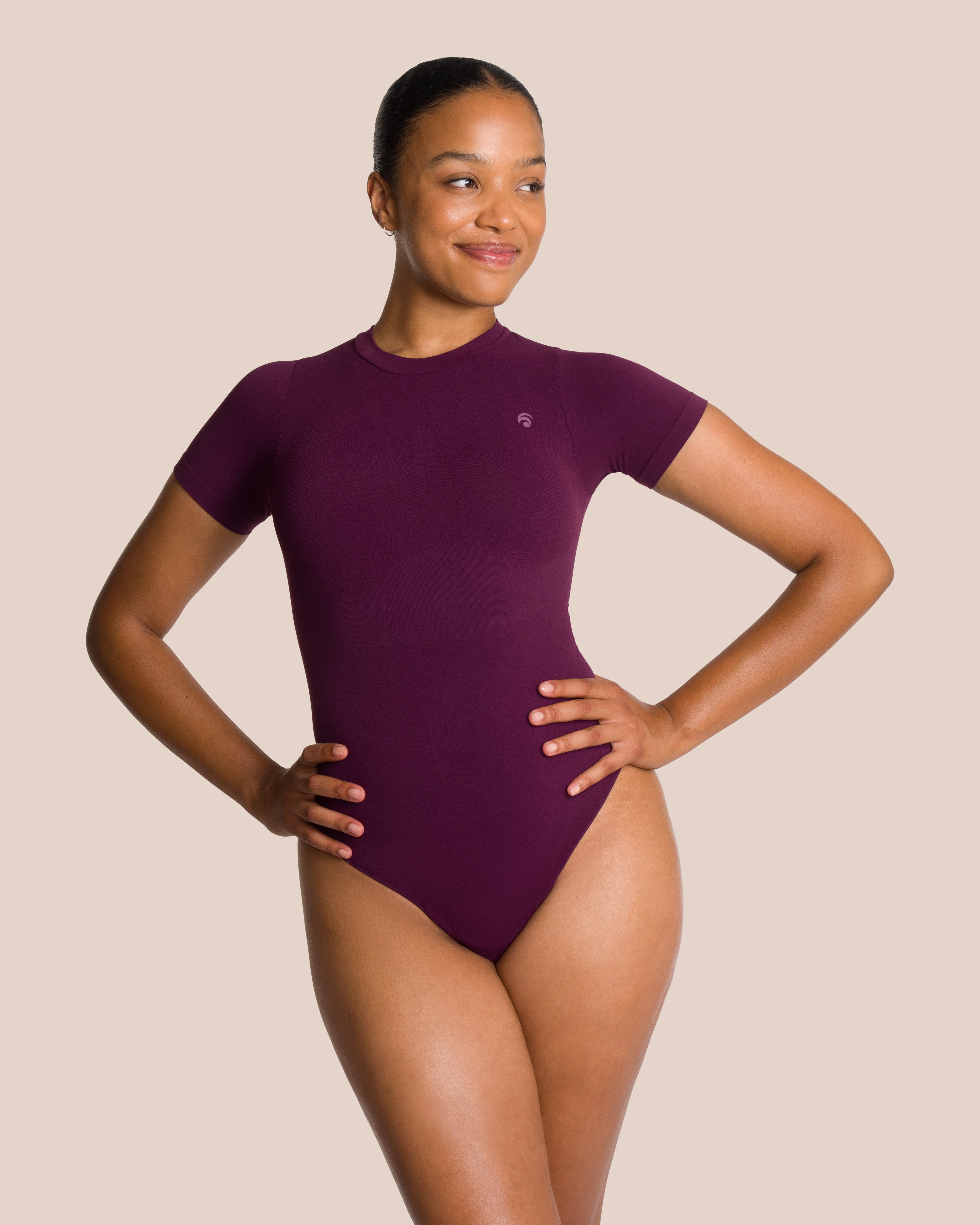 Cloudy T-Shirt Body - Yoga Body - Violet