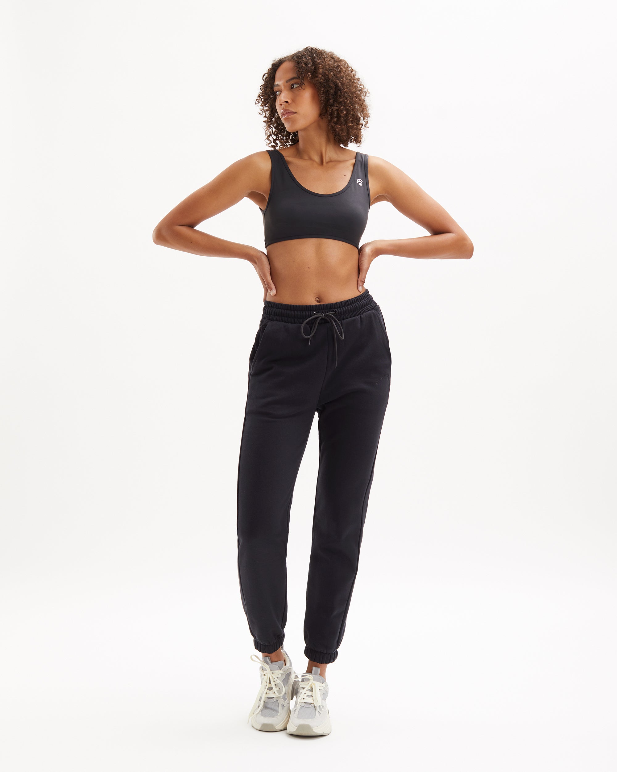 Charly Sweat Set Deluxe - Black - Yoga Set