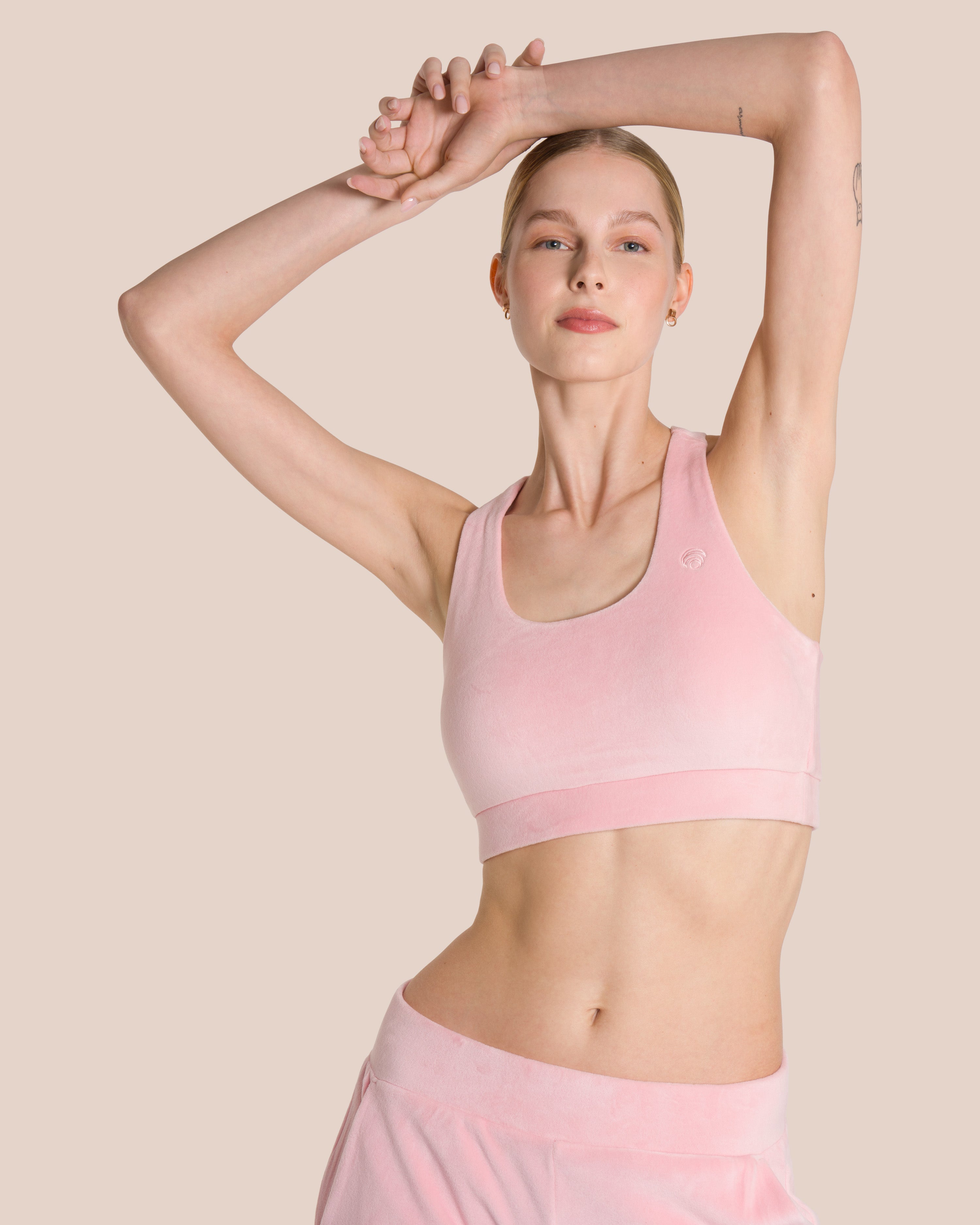 Kelly Bra - Yoga Bra - Pink