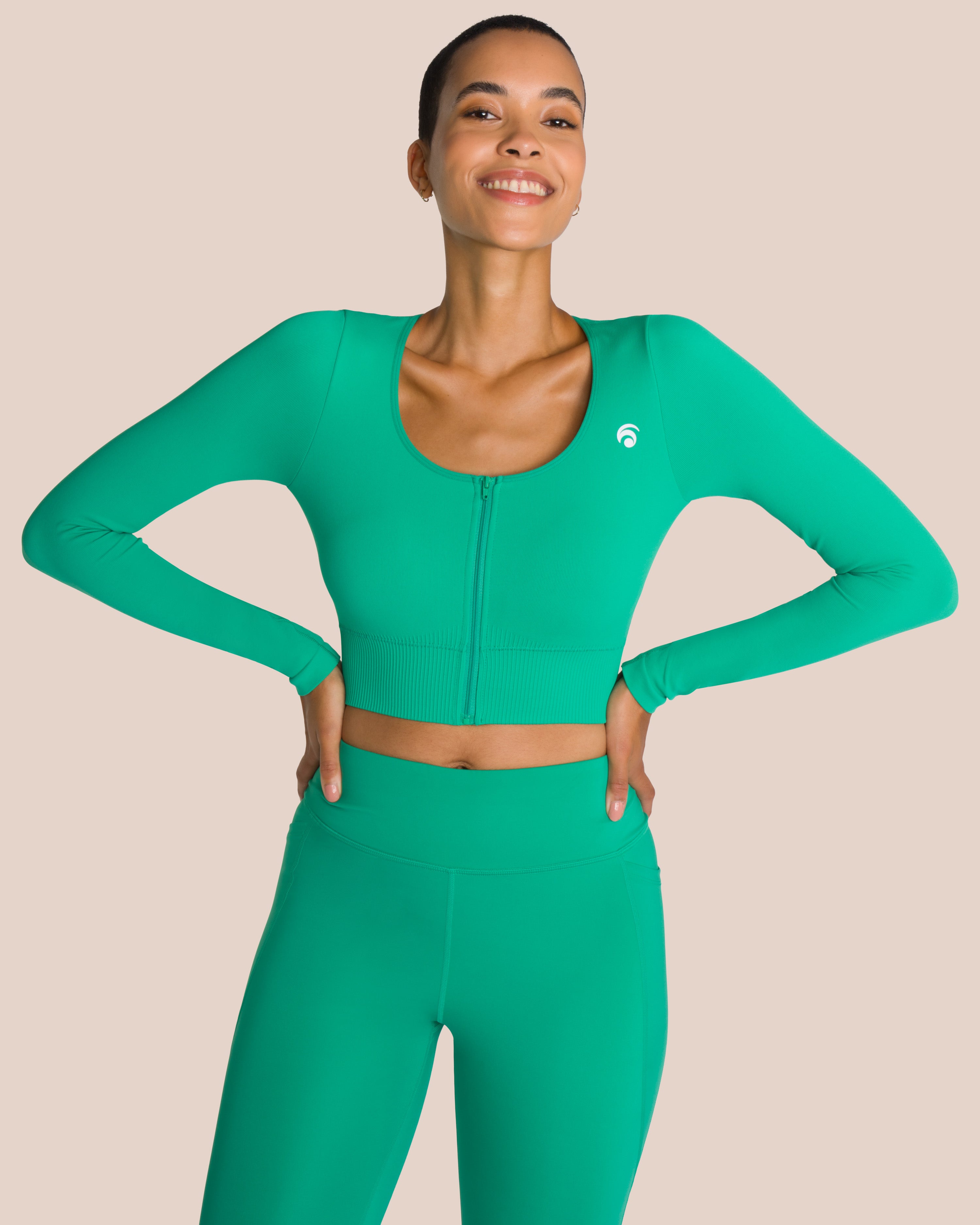Nami Longsleeve - Yoga Longsleeve - Green