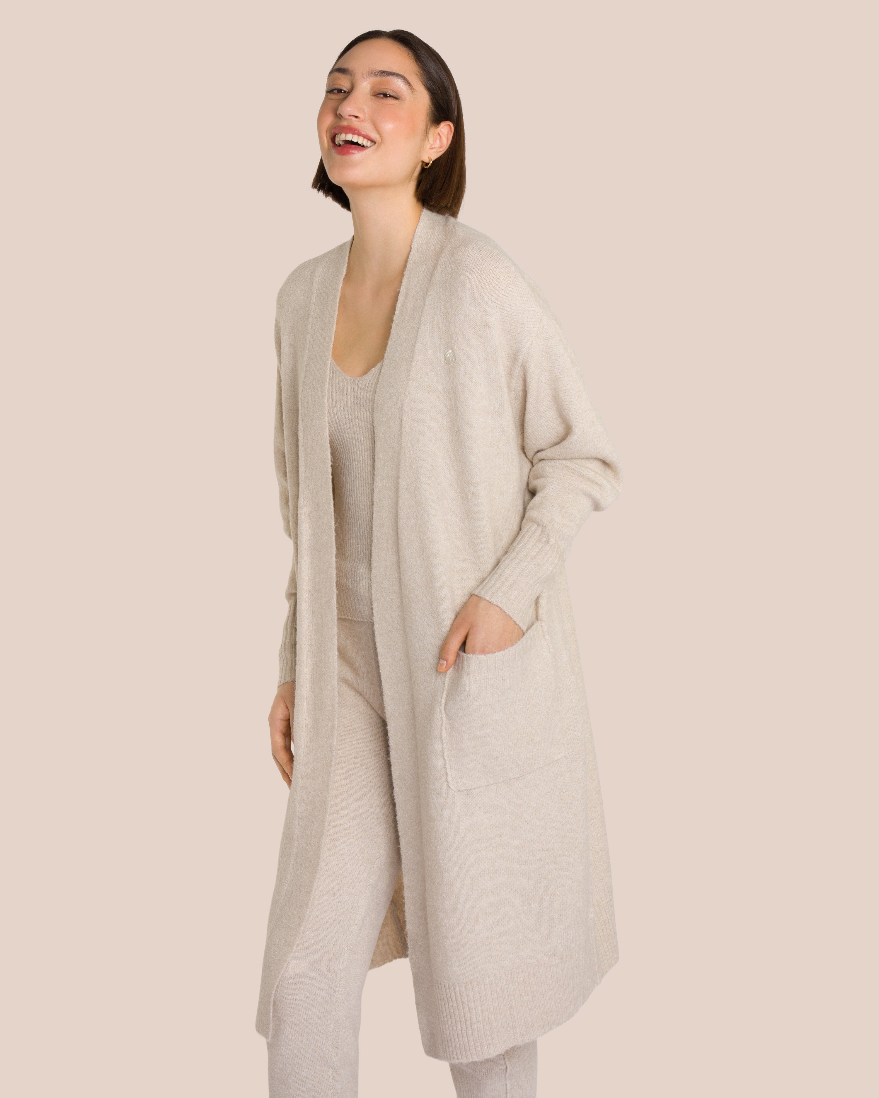 Chiara Knit Cardigan - Yoga Sweater