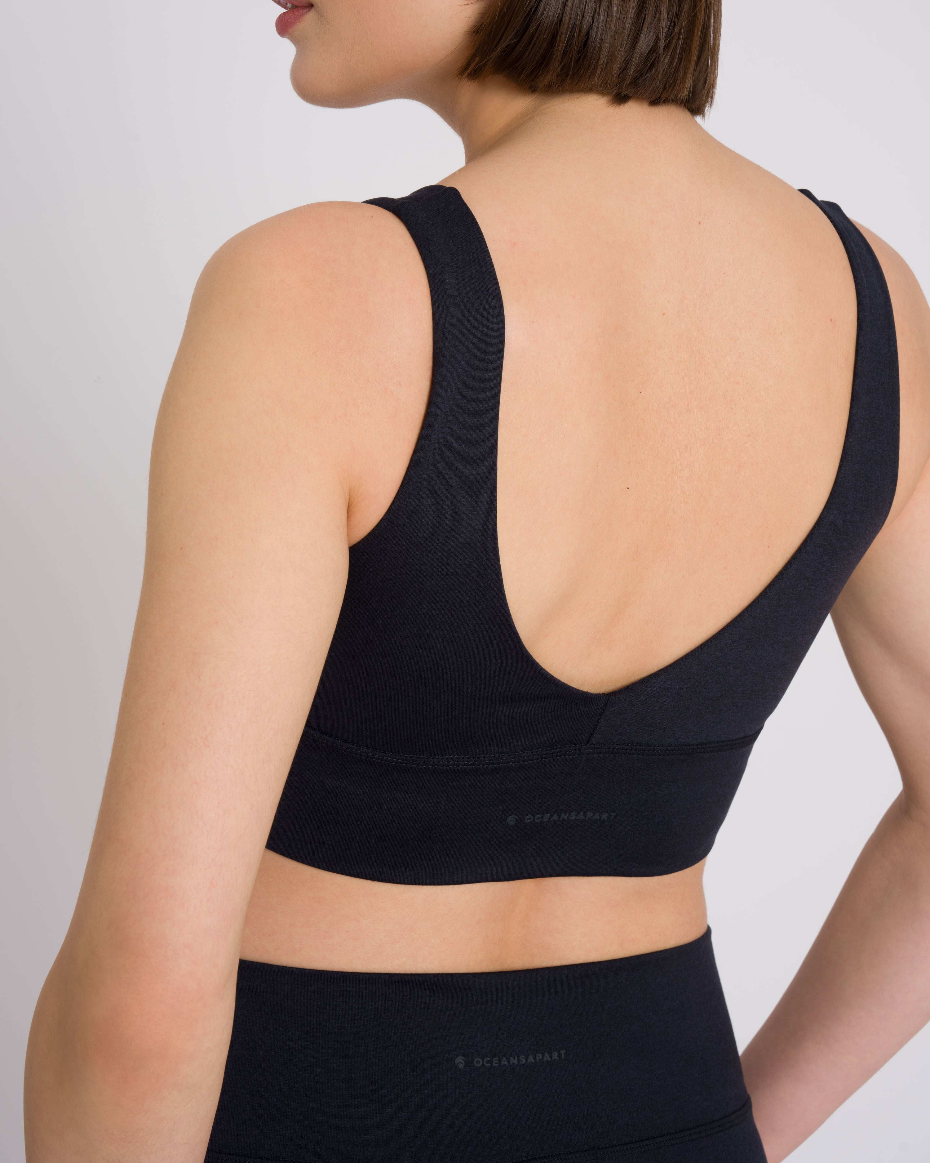 Dahlia Set - Black - Yoga Set