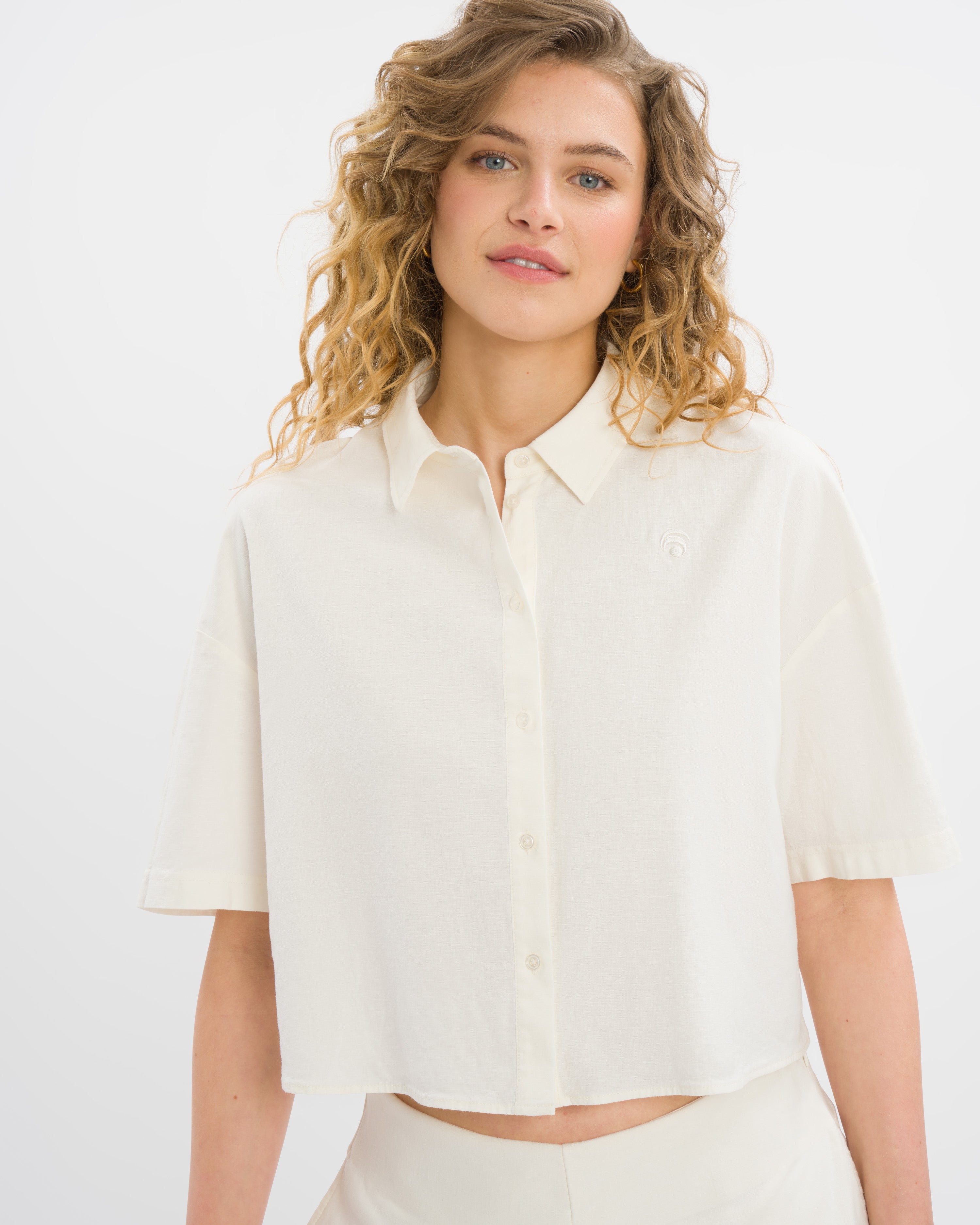Lily Cropped Shirt