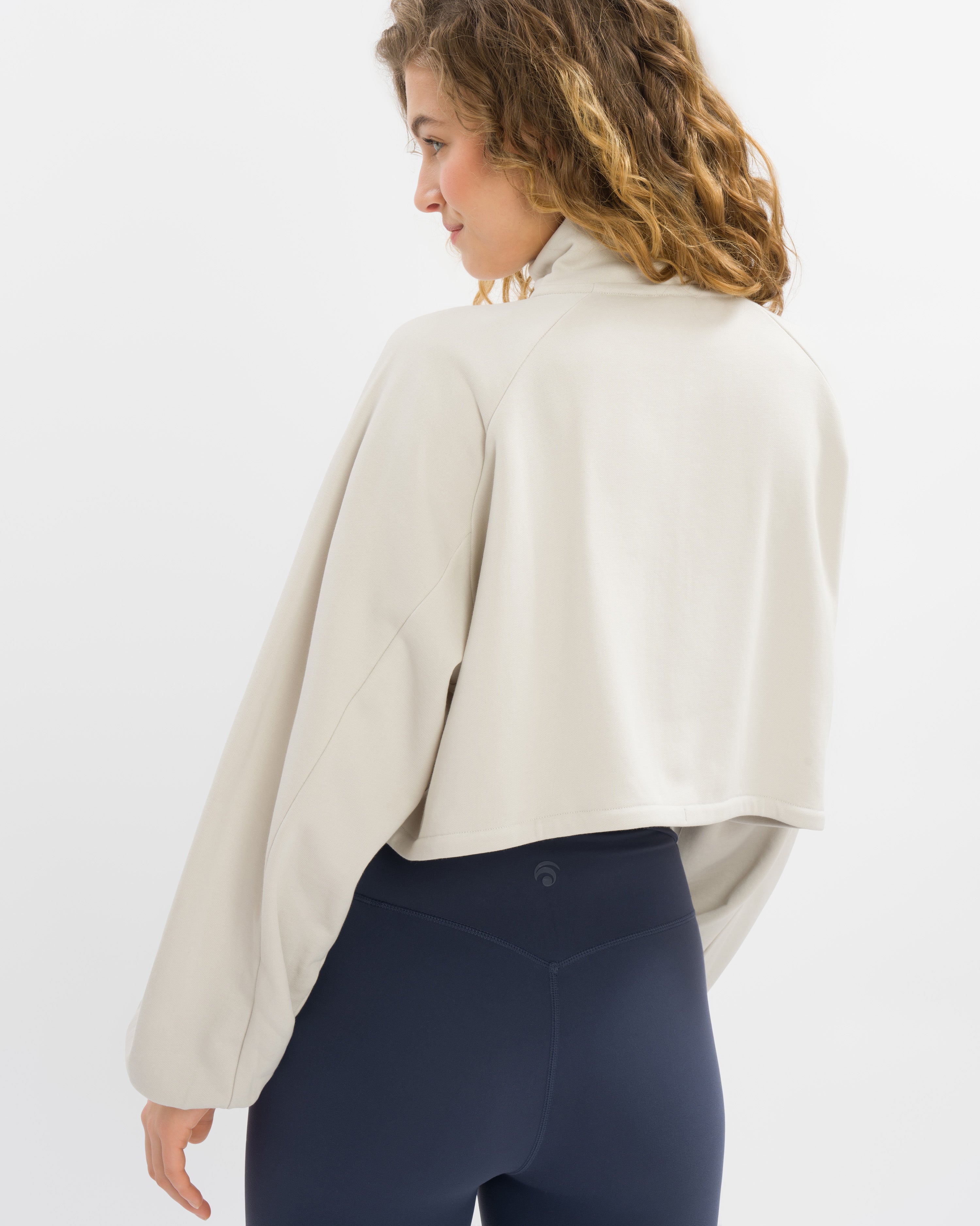 Gianna Zip Sweater - Yoga Sweater