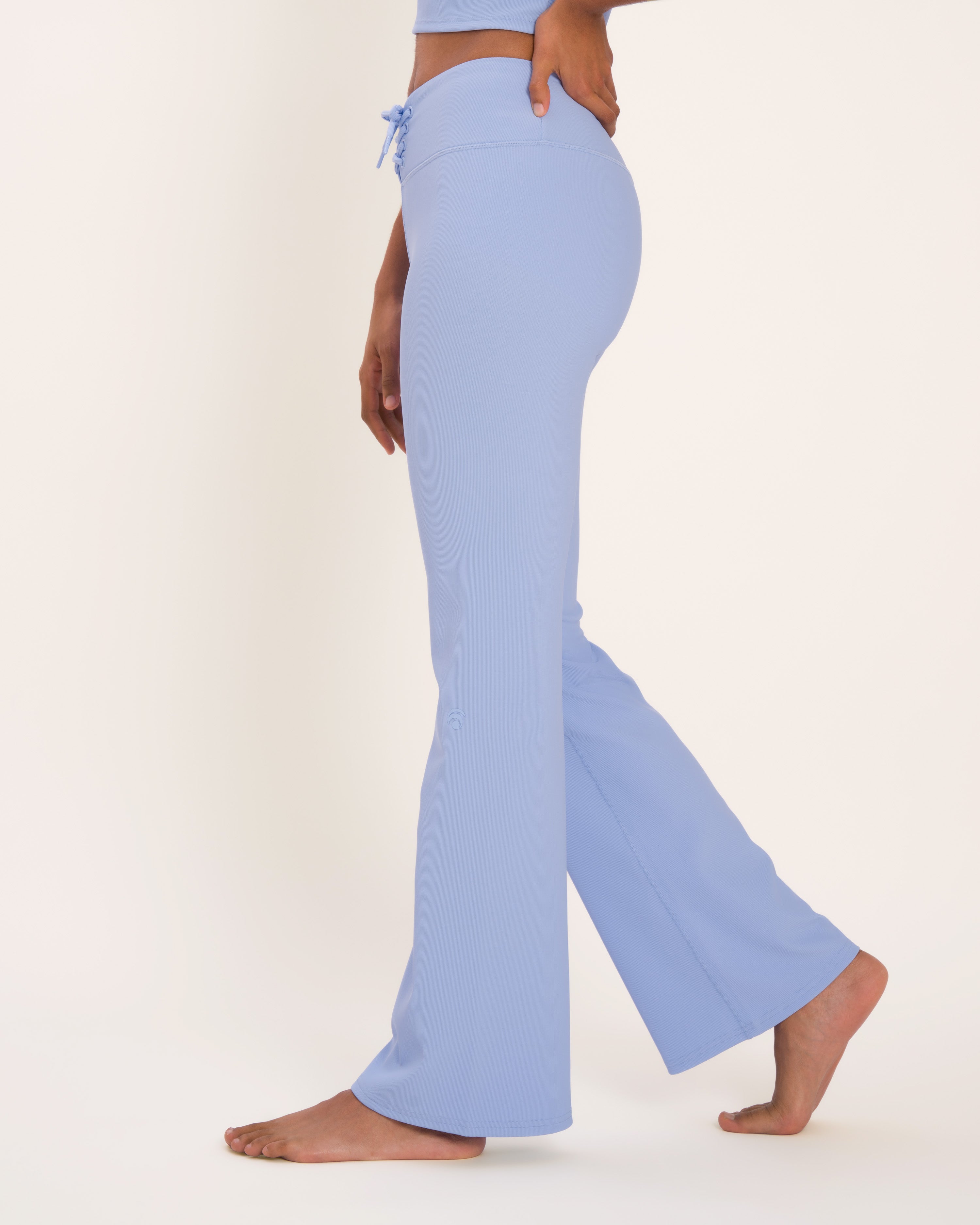 Talia Flared Pant - Yoga Pant - Blue