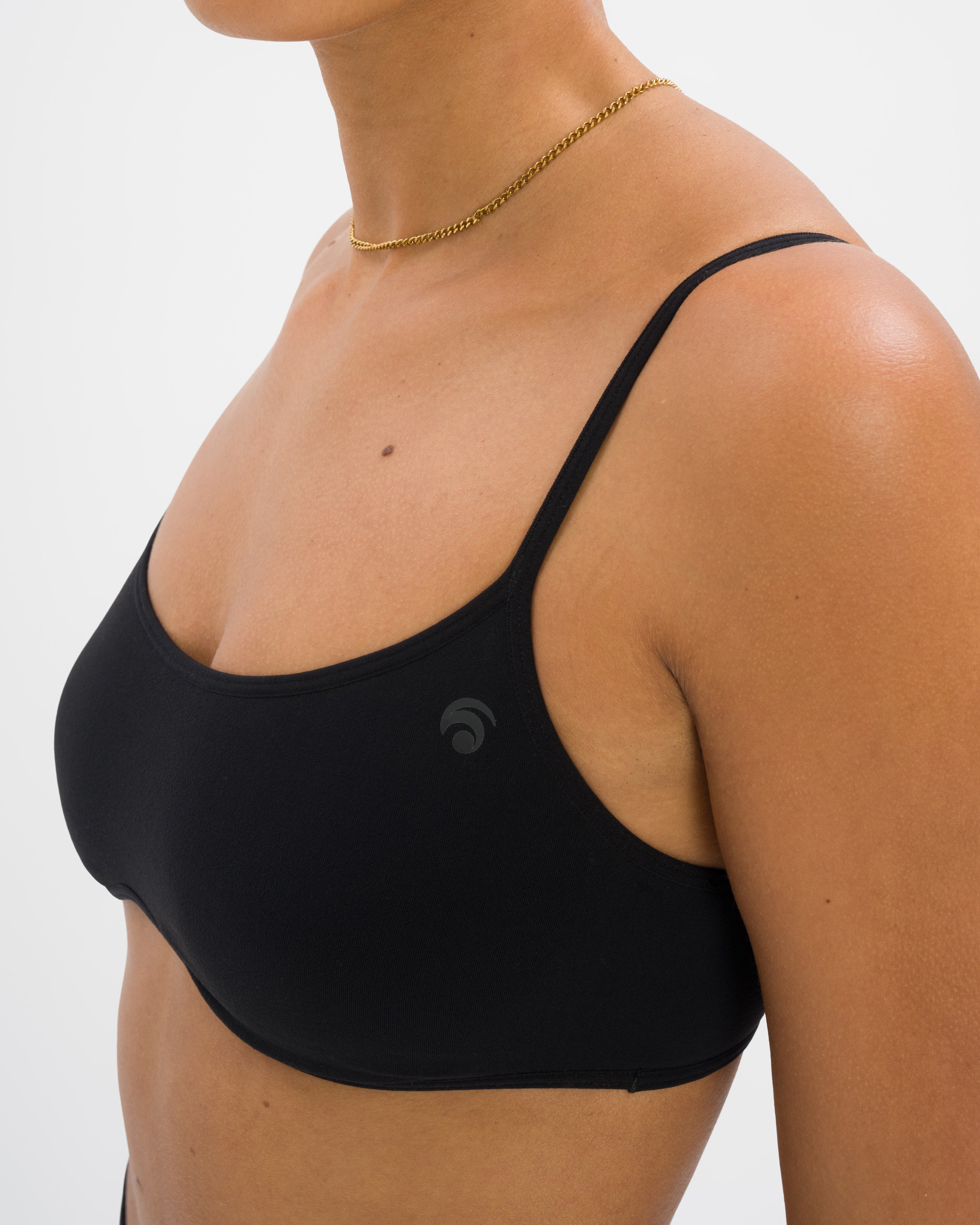 Cloudy Bralette Set - Black - Yoga Set