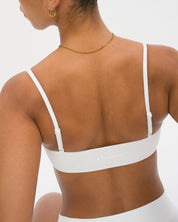 Cloudy Bralette Set Deluxe - White