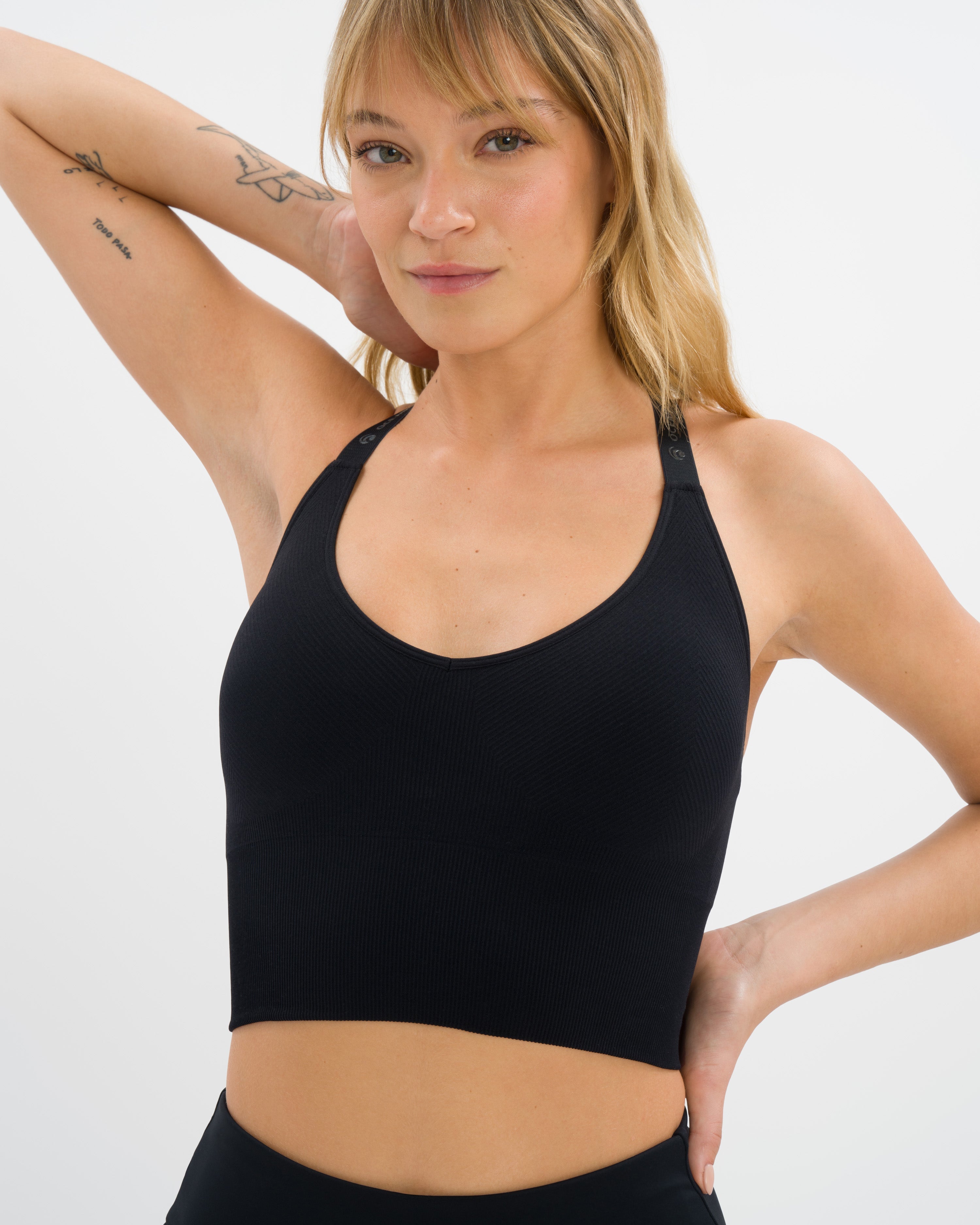 Athena Hotpant Set - Black - Yoga Set