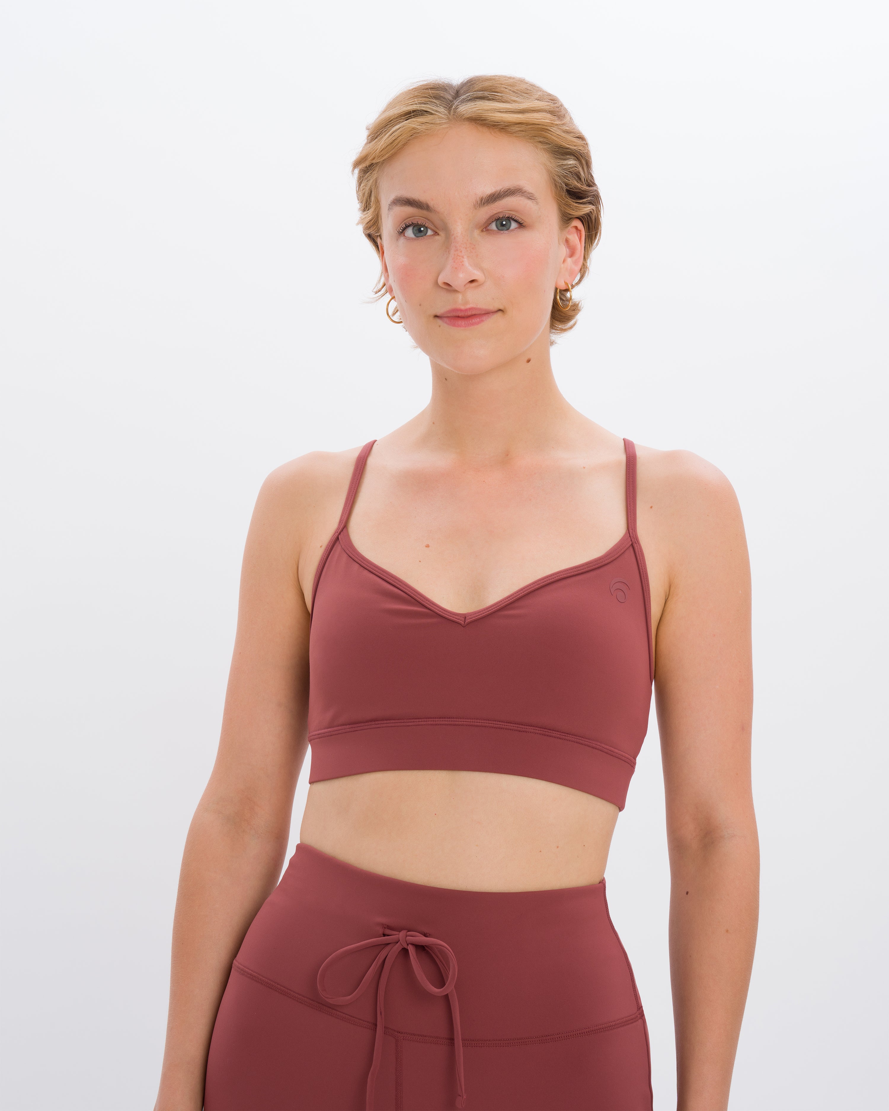 Eve Bra - Yoga Bra - Cayenne