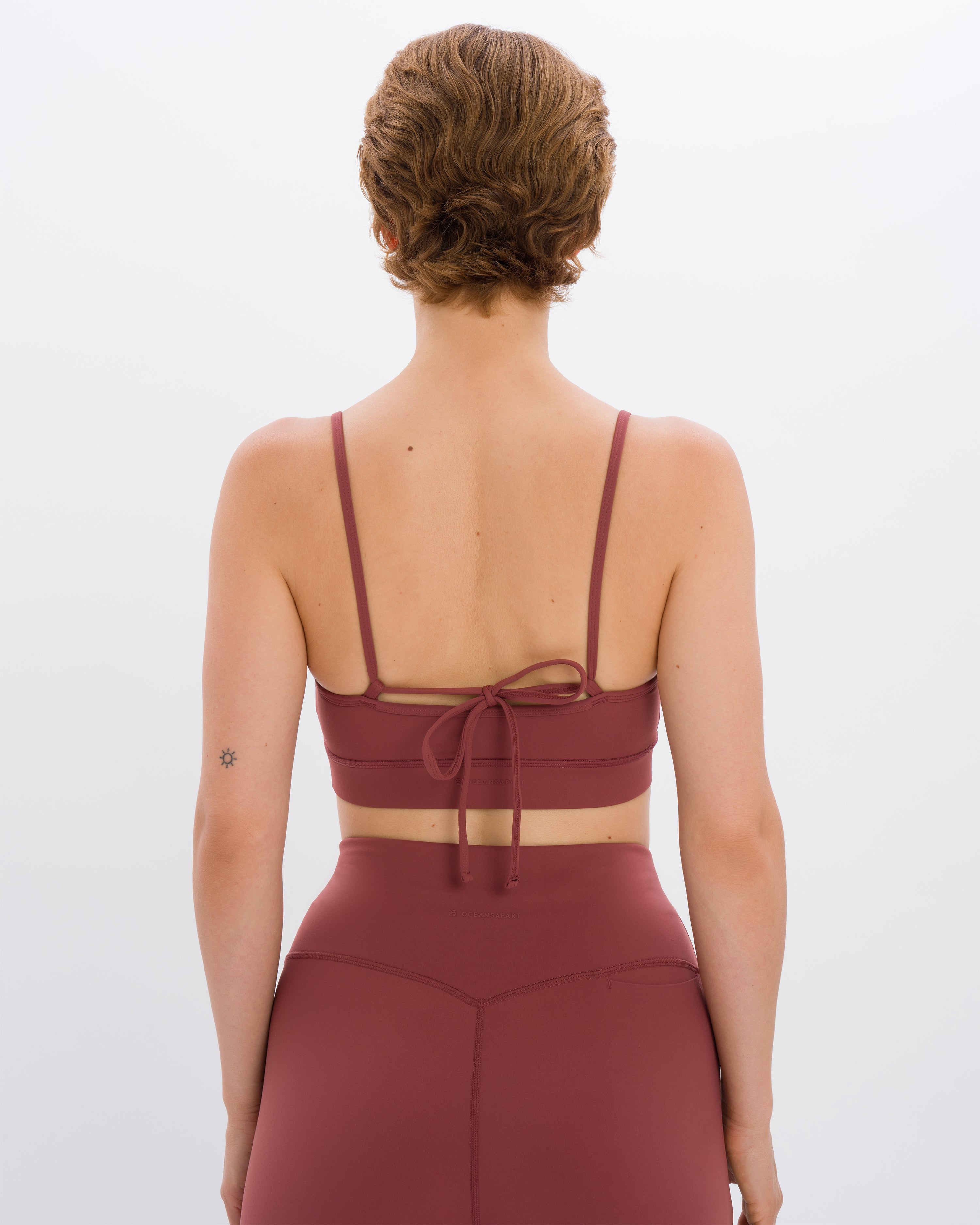 Eve Wideleg Set - Cayenne - Yoga Set